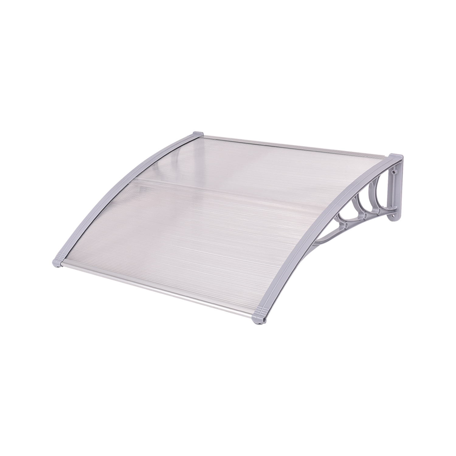 Porte d'auvent de fenêtre de 40 x 40&nbsp;po de Costway; Porte avant extérieure