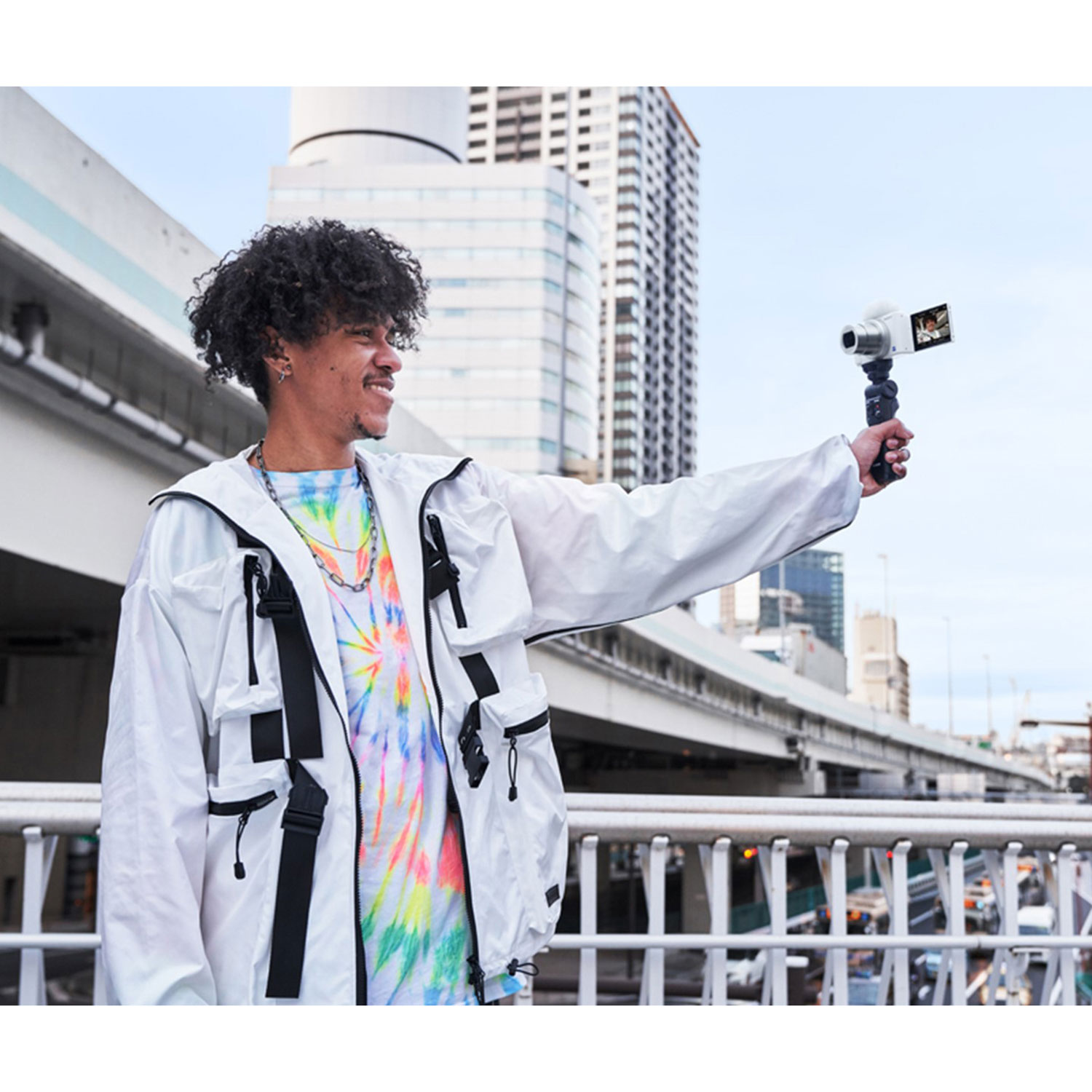 Sony Cyber-shot ZV-1 Content Creator Vlogger 20.1MP 2.9x Optical Zoom Digital Camera - White