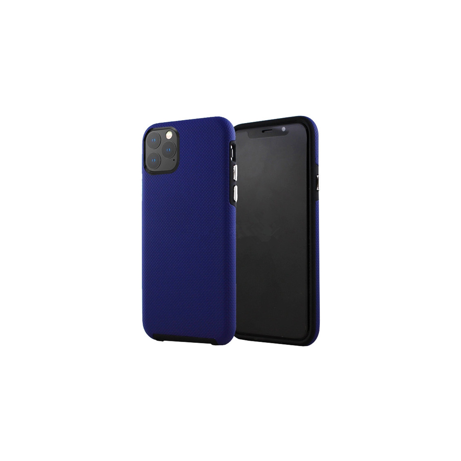 【CSmart】 Slim Fitted Hybrid Hard PC Shell Shockproof Scratch Resistant Case Cover for iPhone 12 mini, Navy