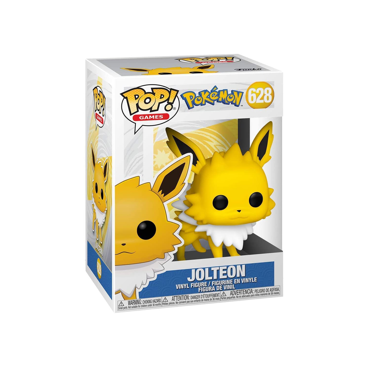 Pop Games Pokemon 3.75 Inch Action Figure - Jolteon #628
