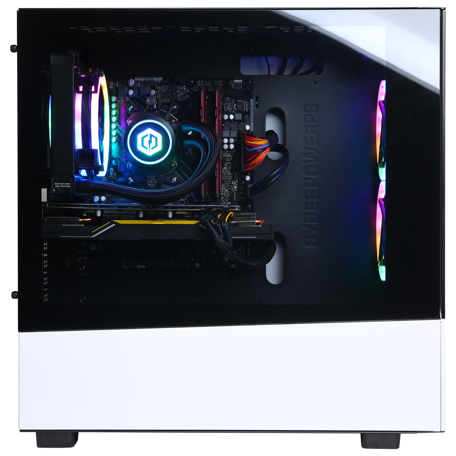 Cyberpowerpc Gamer Supreme Gaming Pc White Amd Ryzen 7 3700x 1tb Ssd 16gb Ram Rtx 3070 English Best Buy Canada
