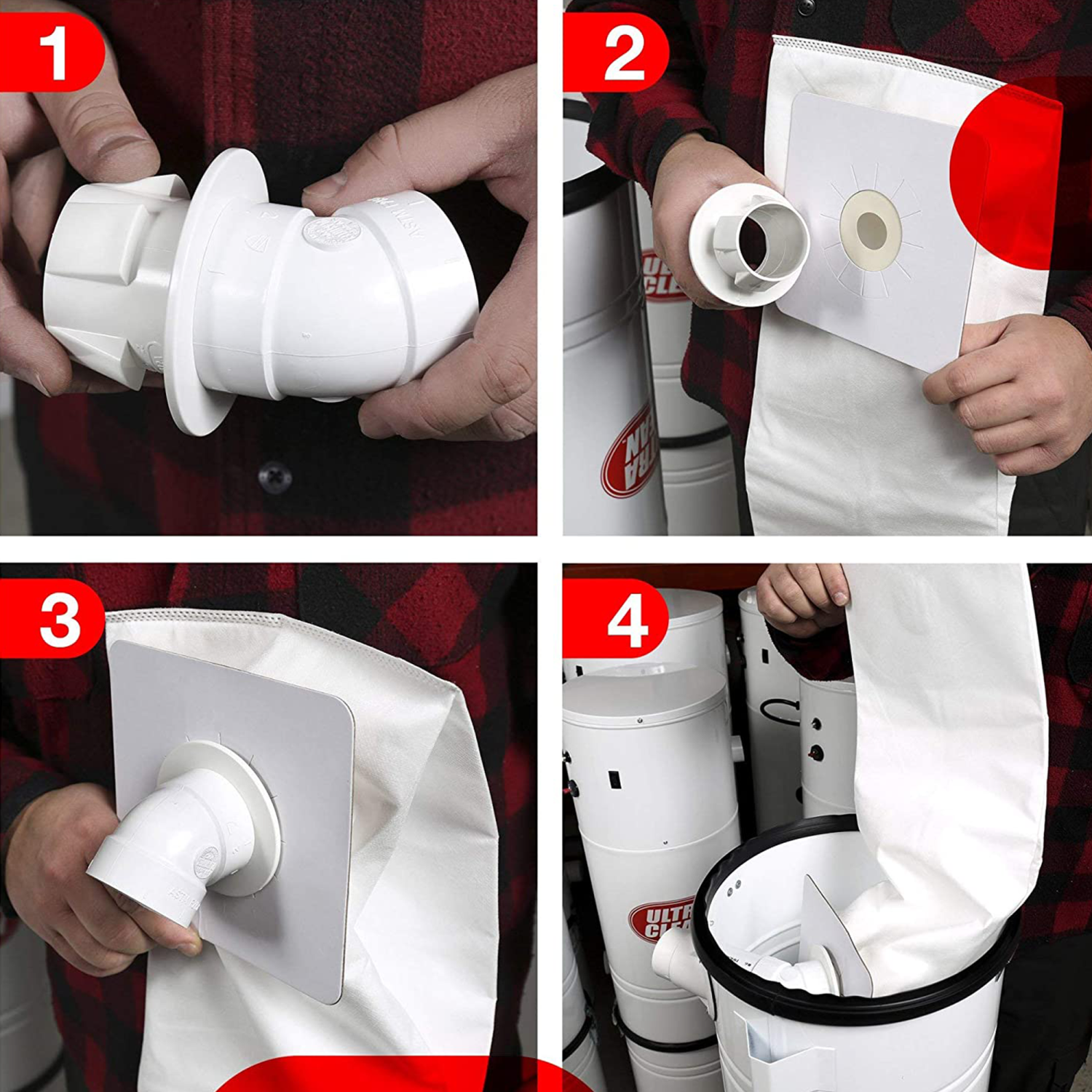 Ultra Clean Power Unit Replacement Hepa Filter Bags