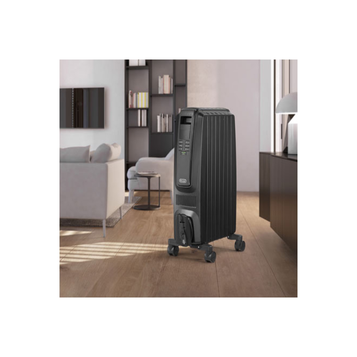 Radiateur numérique à chauffage radiant Dragon de DeLonghi TRD40615EBKCA- Noirt - Boîte Ouverte