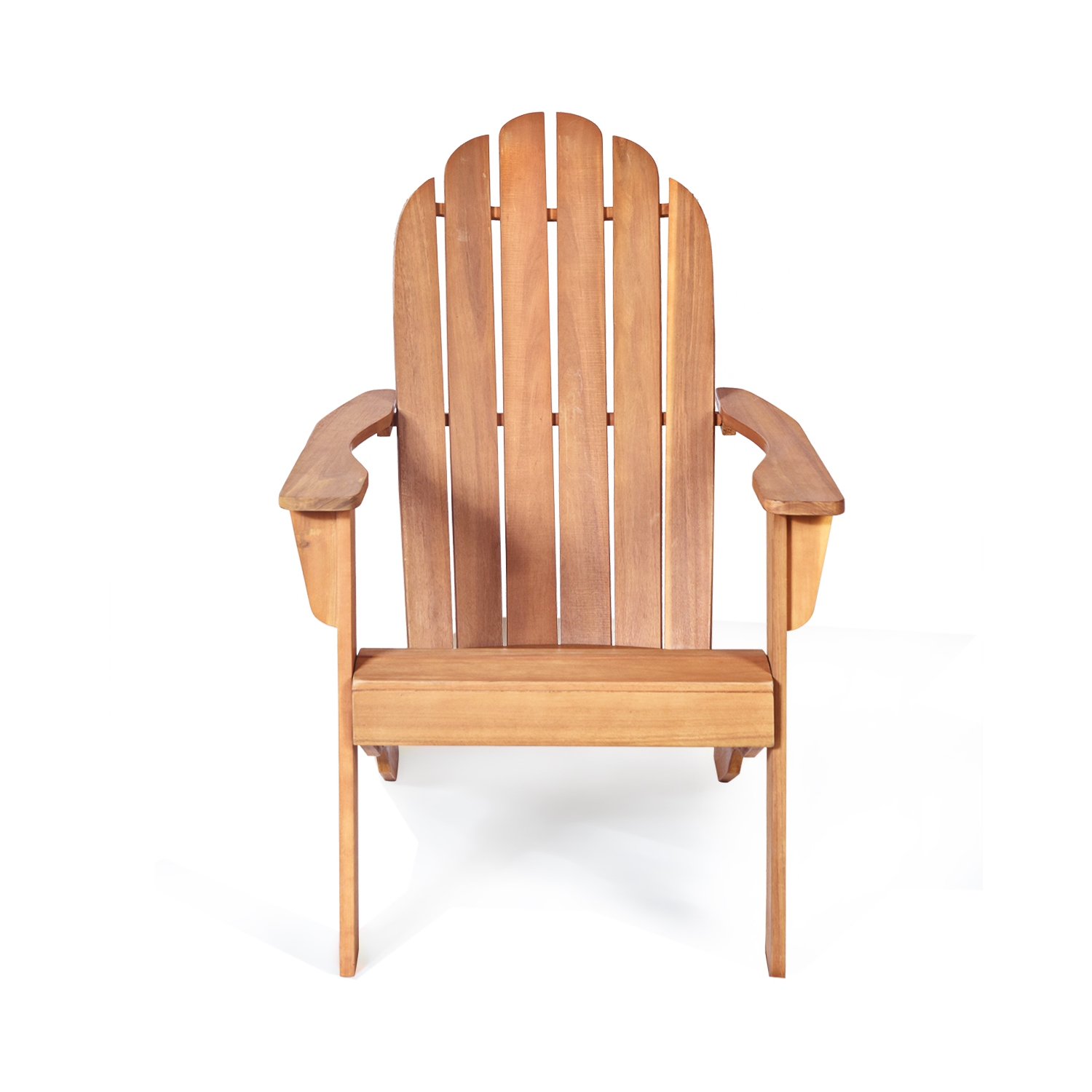 Fauteuil Adirondack extérieur de Costway, meubles de jardin en bois massif