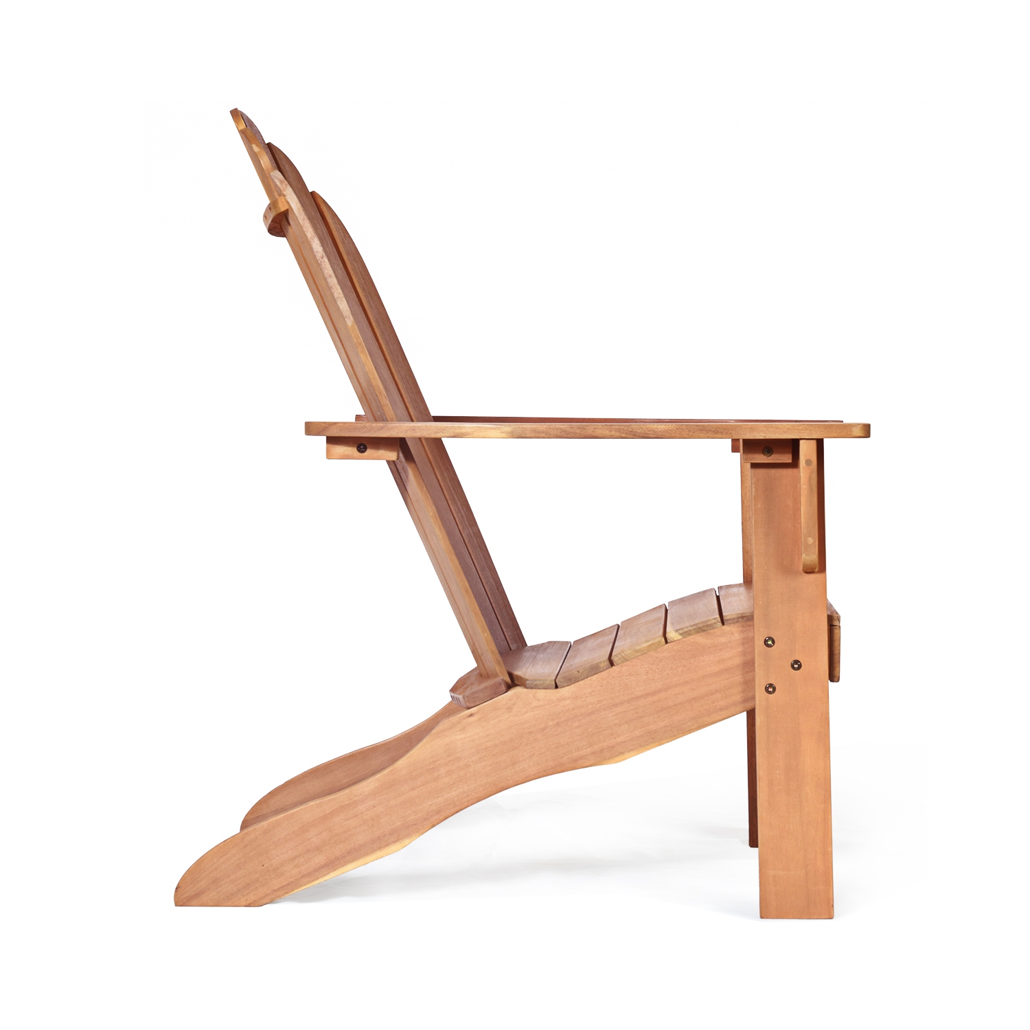 Fauteuil Adirondack extérieur de Costway, meubles de jardin en bois massif