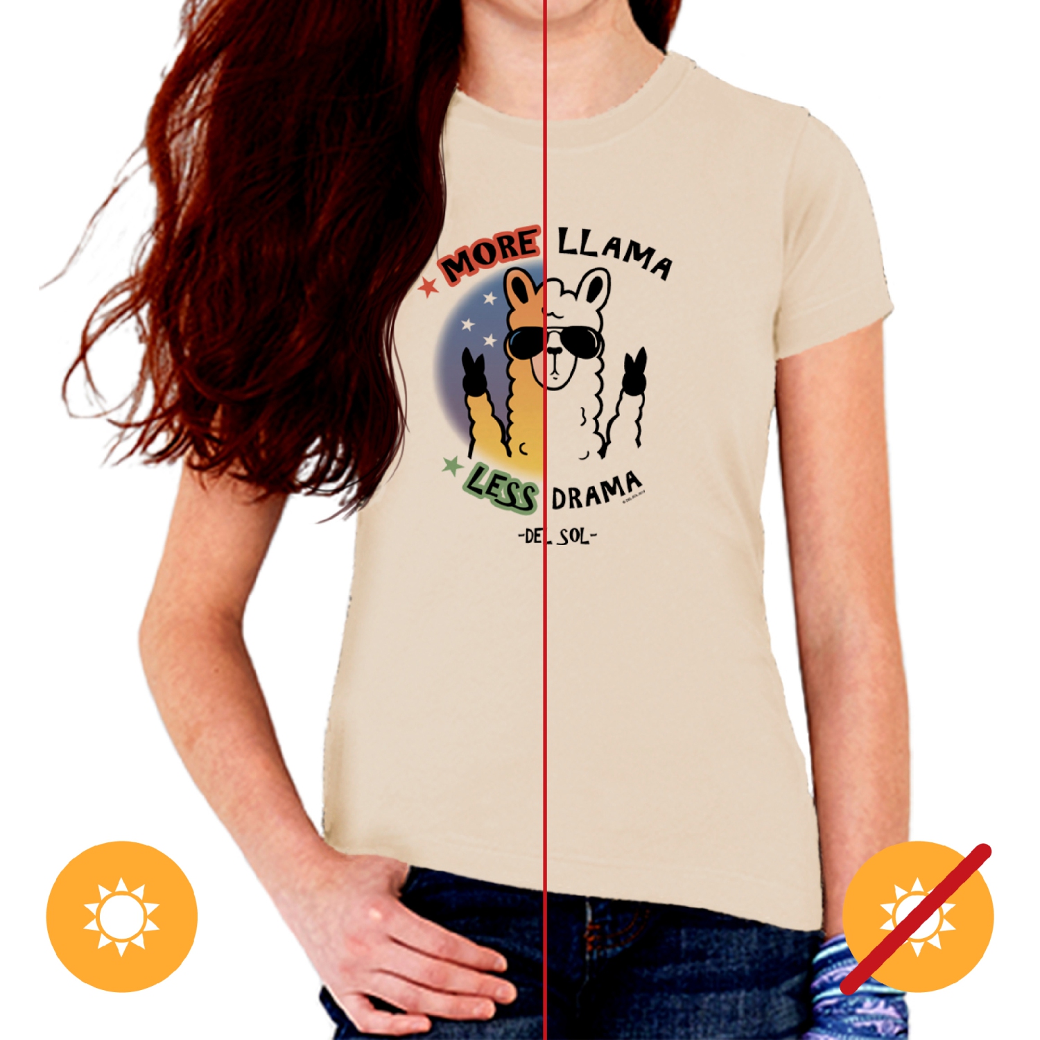T-shirt pour enfants - More Llama de DelSol pour enfants - T-shirt 1 pièce