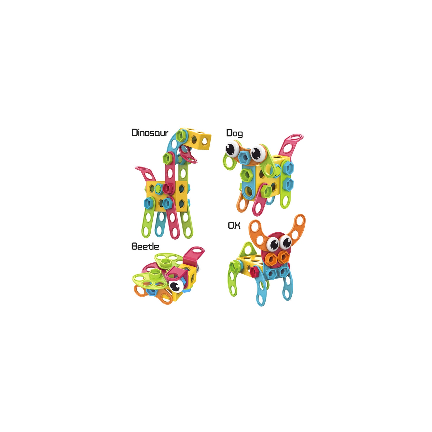 Ensemble de construction STIM de Contixo, ensemble de blocs de construction, jouets pour enfants de 5 ans et plus, garçons et filles de 223 pièces