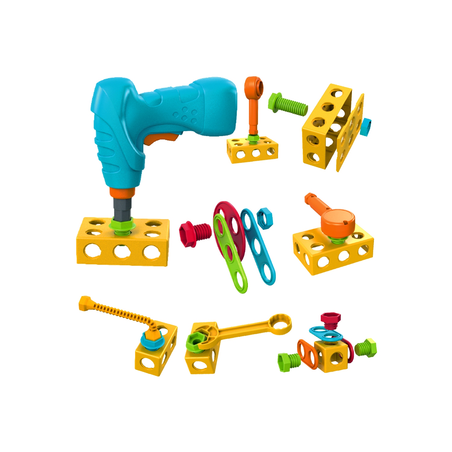 Ensemble de construction STIM de Contixo, ensemble de blocs de construction, jouets pour enfants de 5 ans et plus, garçons et filles de 223 pièces