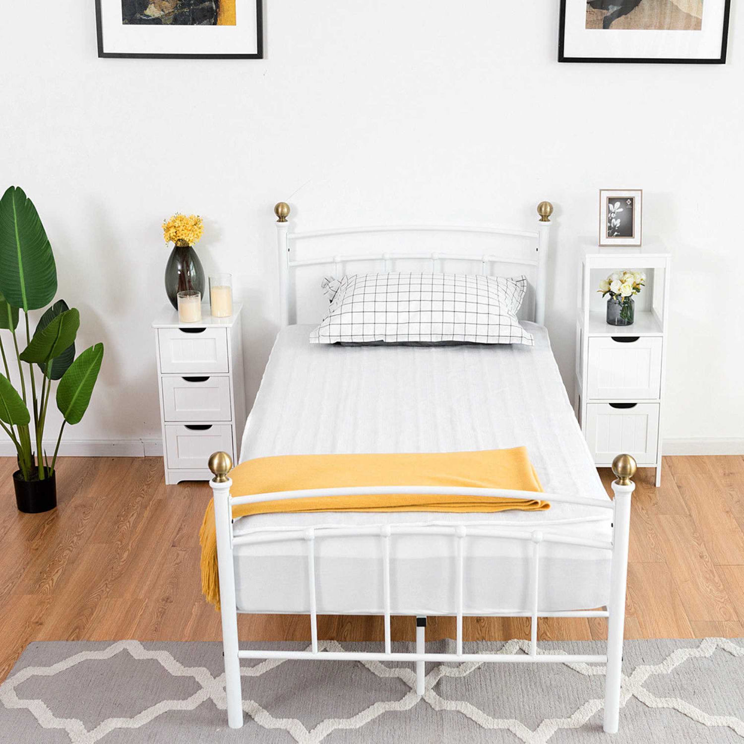 Costway Electric Heated Mattress Pad Safe 8 Temperature 10h Timer