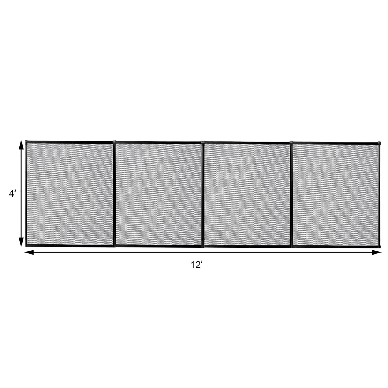 Costway Swimming Pool Fence Garden Fence Child Barrier Safety