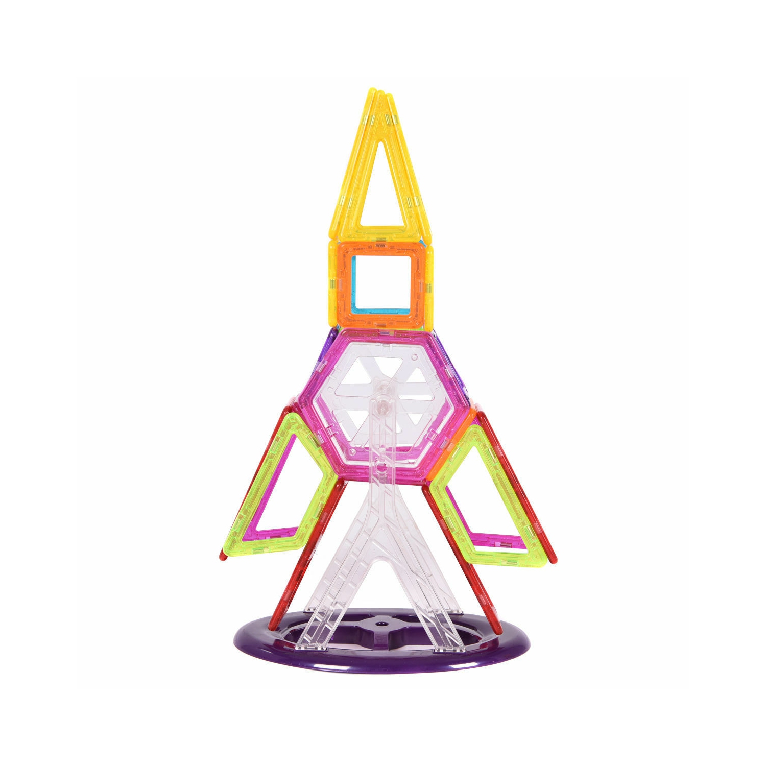 Costway 158 Pcs Magical Magnet Building Block Educational Toy For Kids Colorful Gift Set