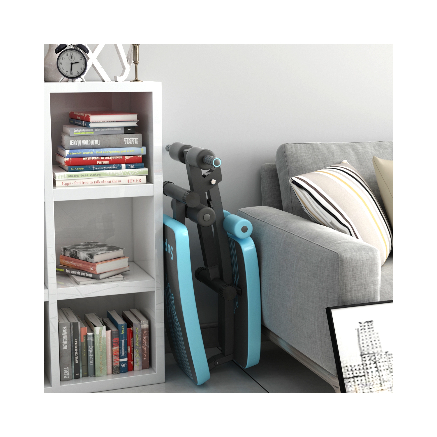 Banc de musculation incurvé Superfit – ajustable et pliable