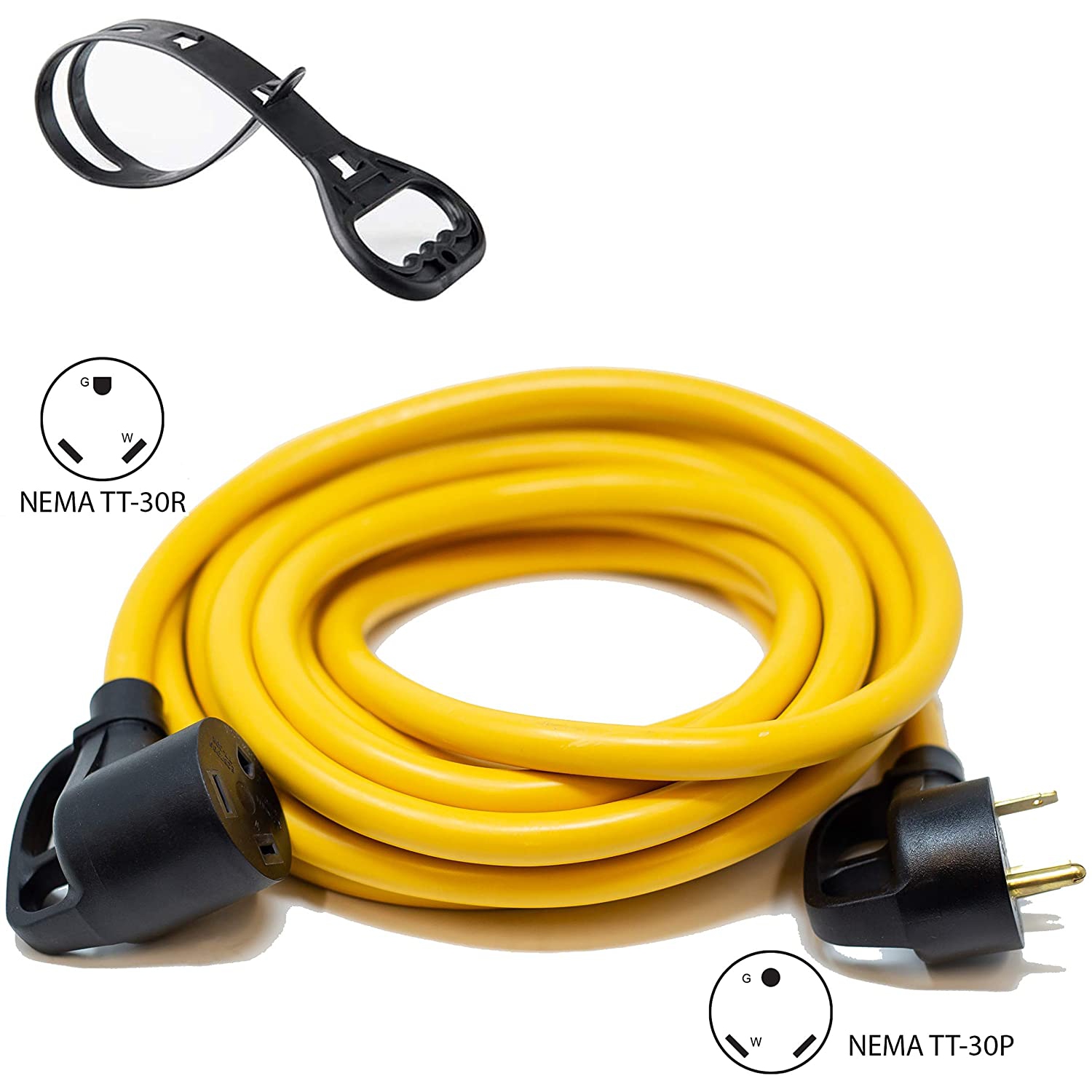 cable matters 3 prong 30 amp rv extension cord (30 amp rv cord, rv 30