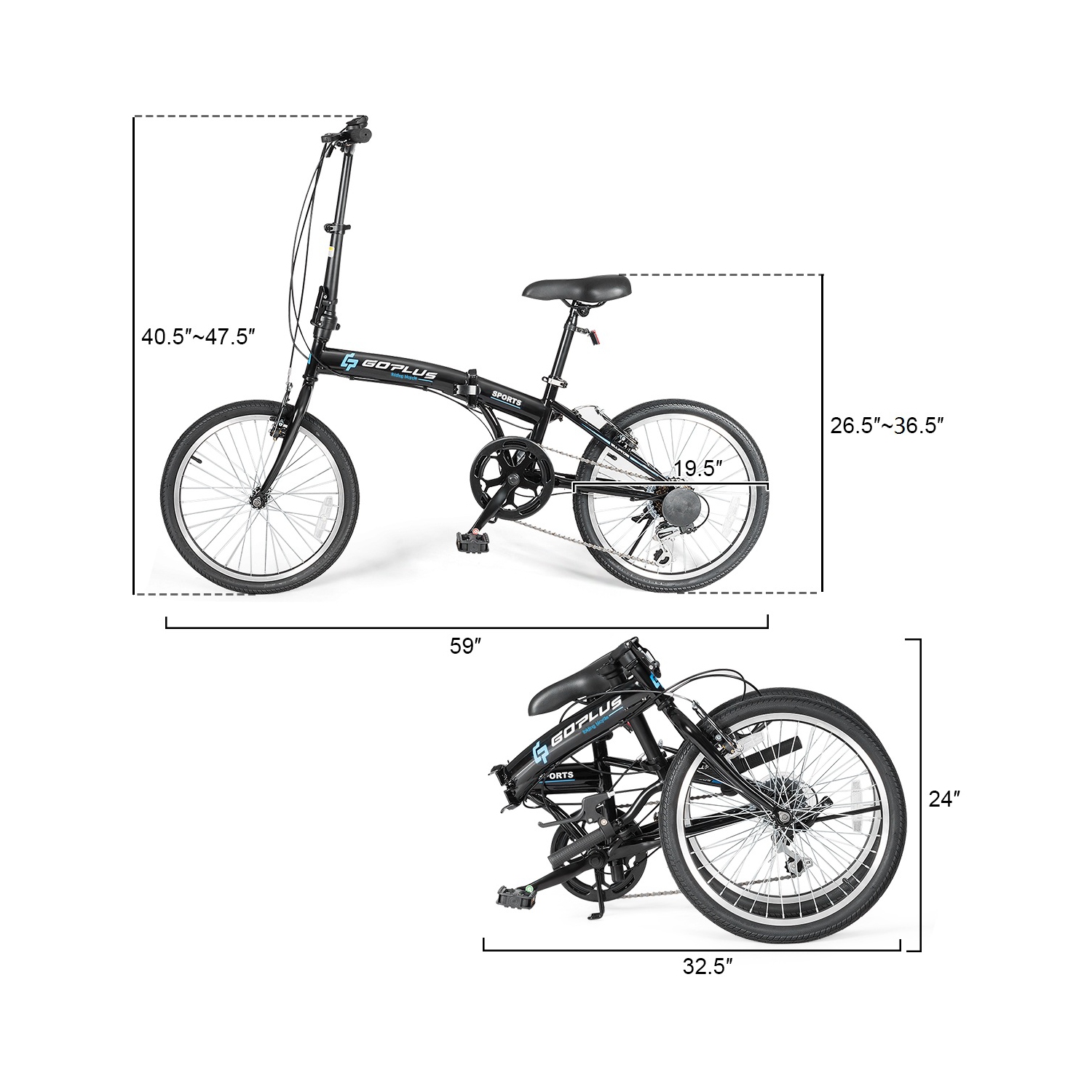 go plus folding bike