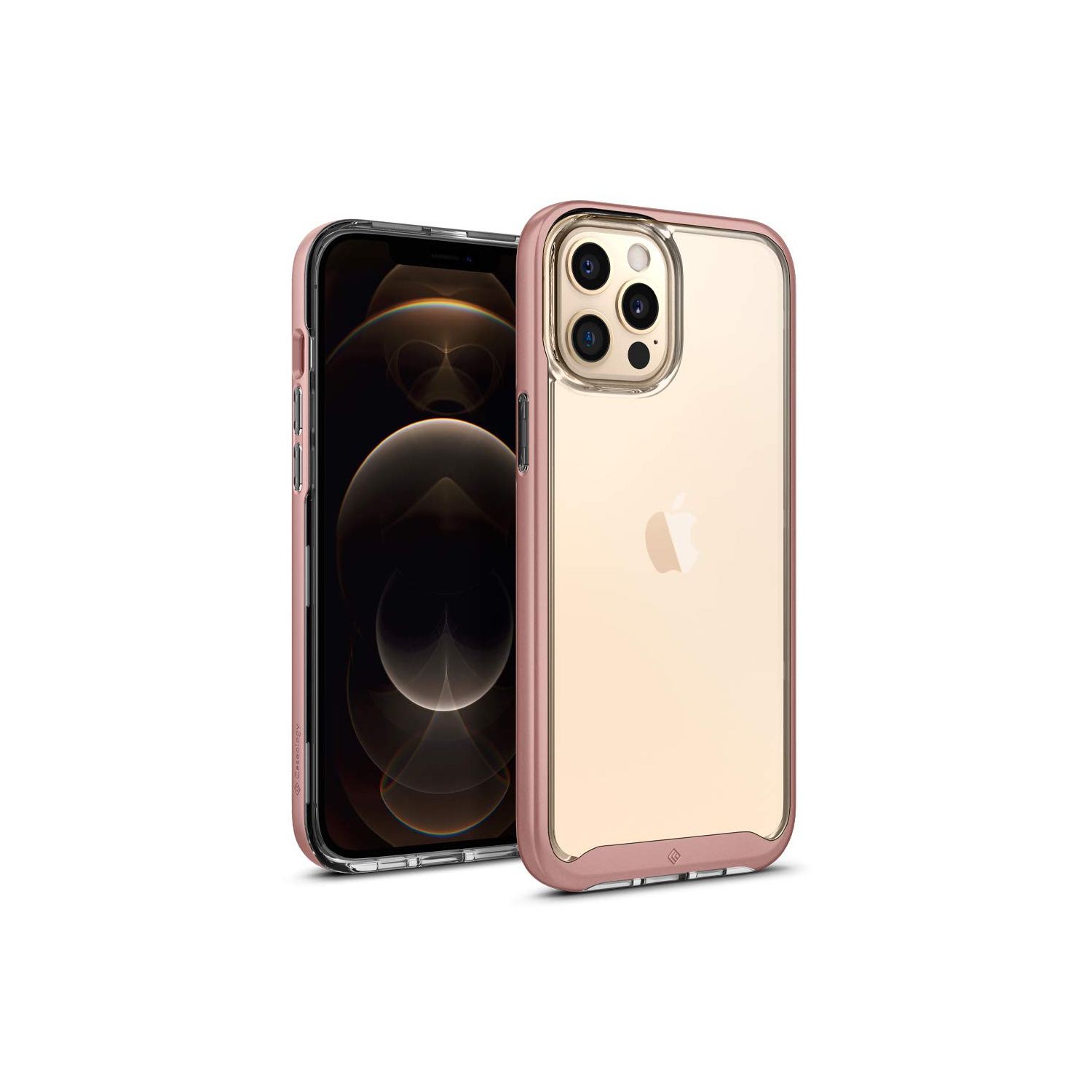 Caseology Skyfall for Apple iPhone 12 Pro Max Case (2020) - Rose Gold