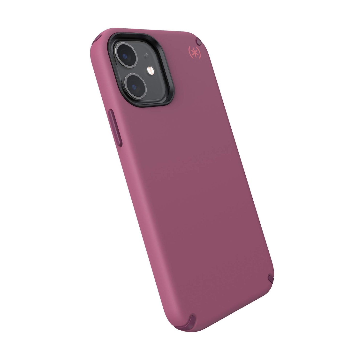 Speck Products Presidio2 PRO iPhone 12, iPhone 12 Pro Case, Lush Burgundy-Azalea Burgundy-Royal Pink