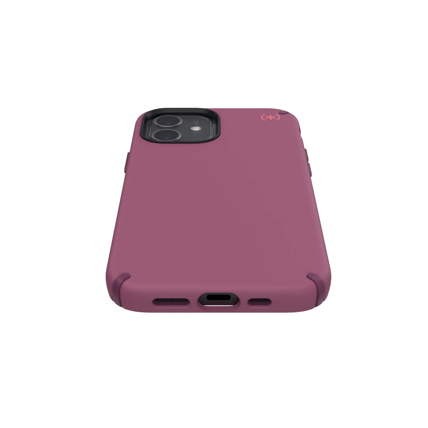 Speck Products Presidio2 PRO iPhone 12, iPhone 12 Pro Case, Lush Burgundy-Azalea Burgundy-Royal Pink