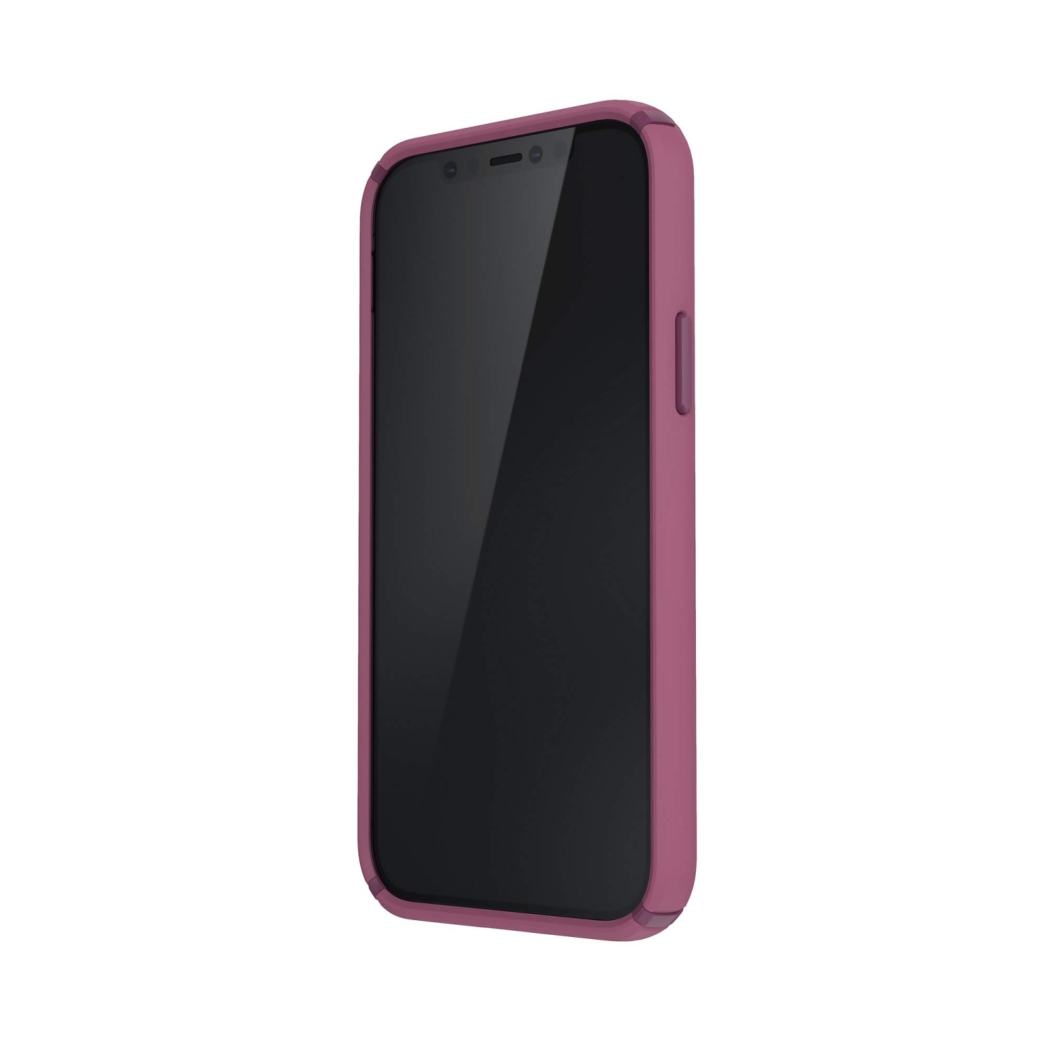 Speck Products Presidio2 PRO iPhone 12, iPhone 12 Pro Case, Lush Burgundy-Azalea Burgundy-Royal Pink