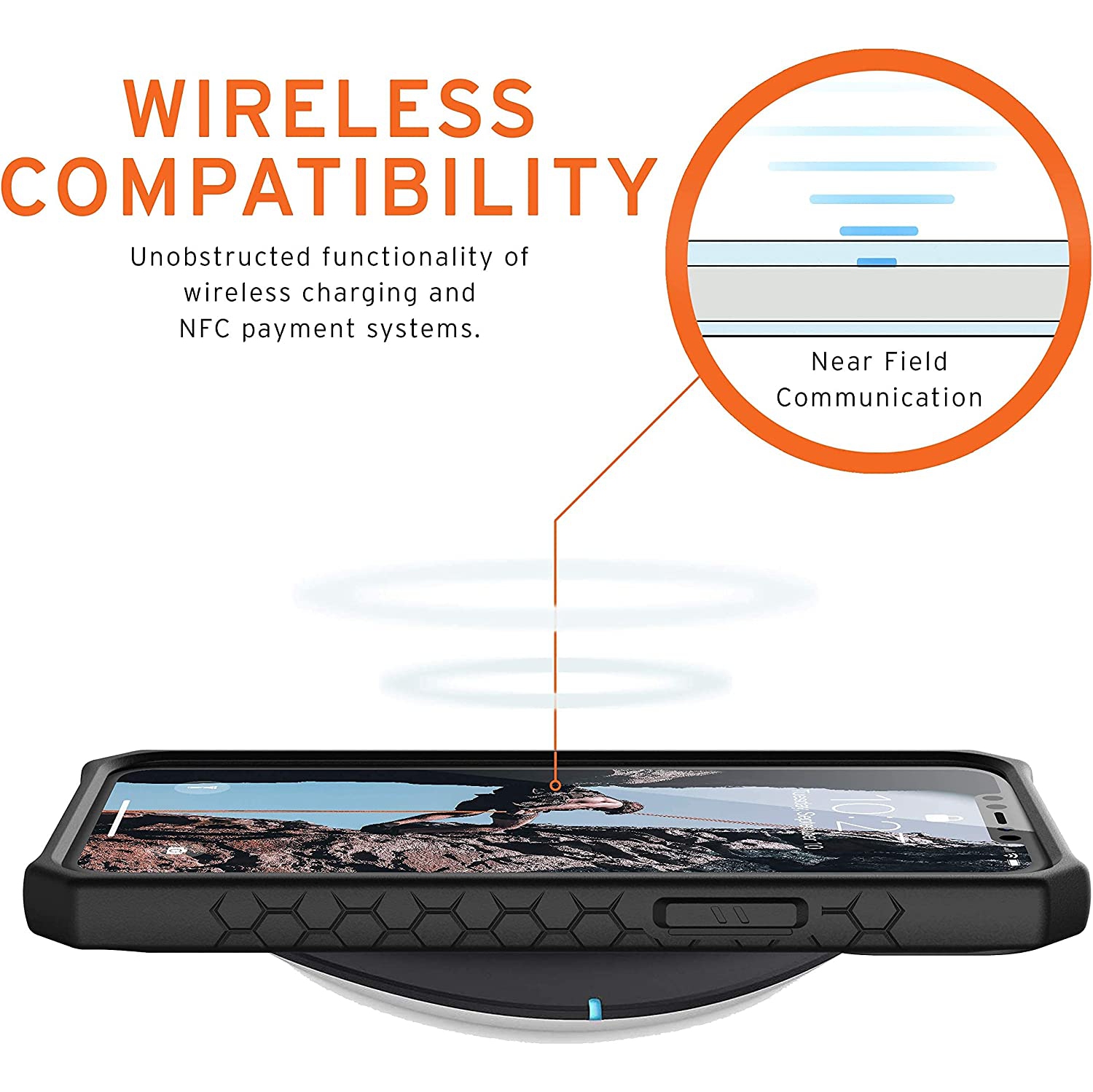 URBAN ARMOR GEAR UAG Designed for iPhone 12 Pro Max Case [6.7-inch Screen] Rugged Lightweight Slim Shockproof Premium Monarch Protective Cover, Black