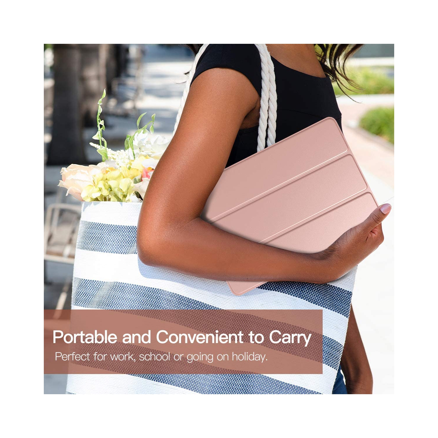 navor iPad 10.2 Case iPad 9th Generation 2021/ iPad 8th Generation 2020/ iPad 7th Generation 2019 Case,Slim Translucent Hard PC Protective Smart