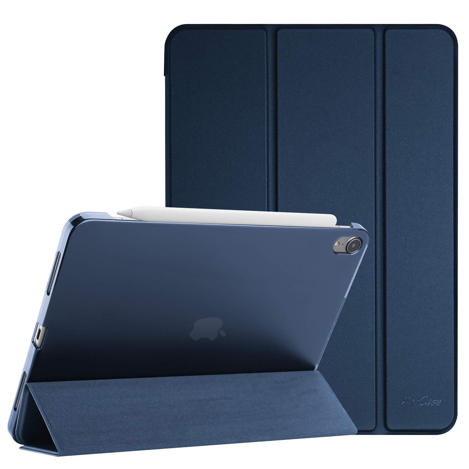 ProCase for New iPad Air 4 10.9 Inch 2020, Slim Stand Hard Back Shell Smart Cover for iPad Air 4th Generation Support Apple