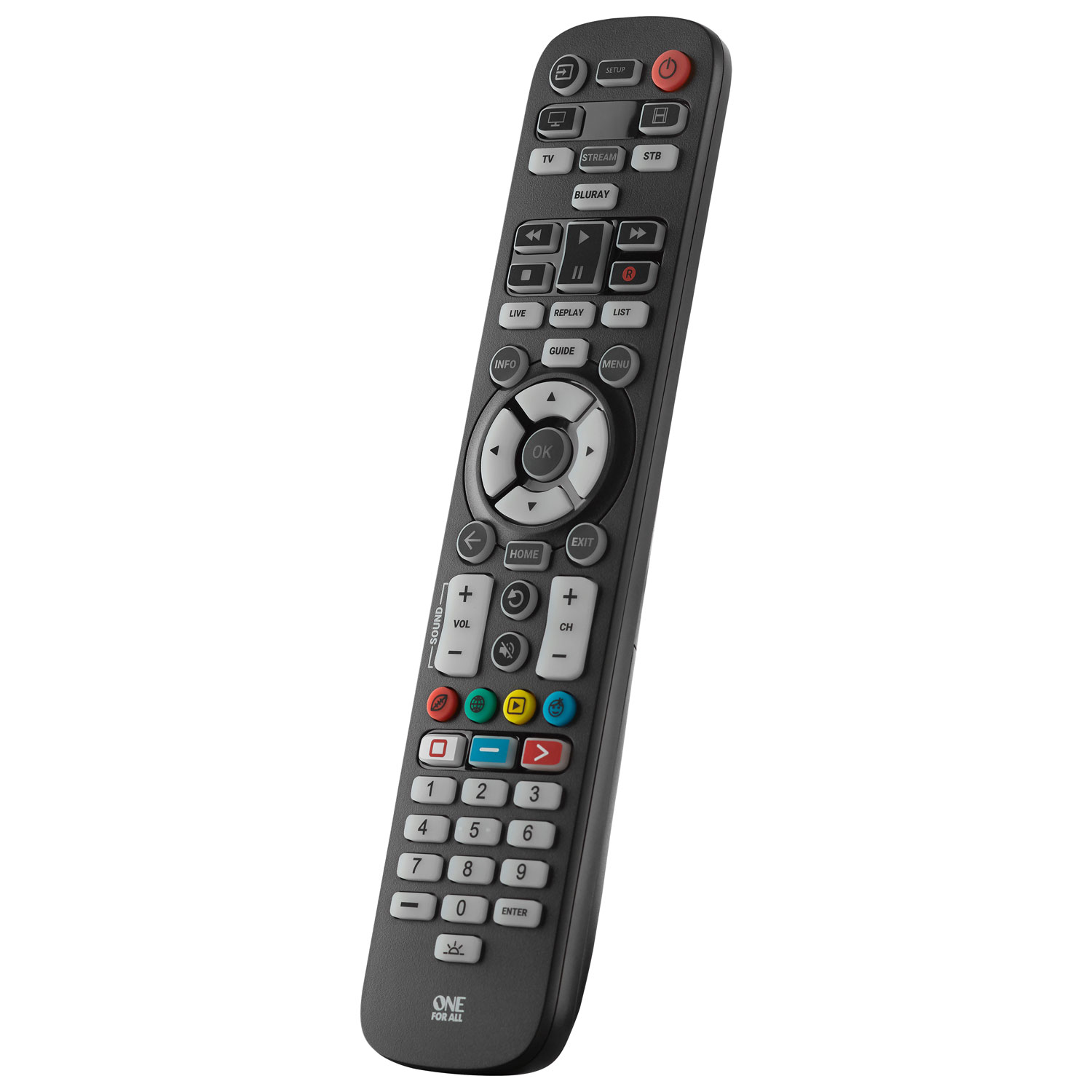 One For All Essential 4-Device Universal Remote Control