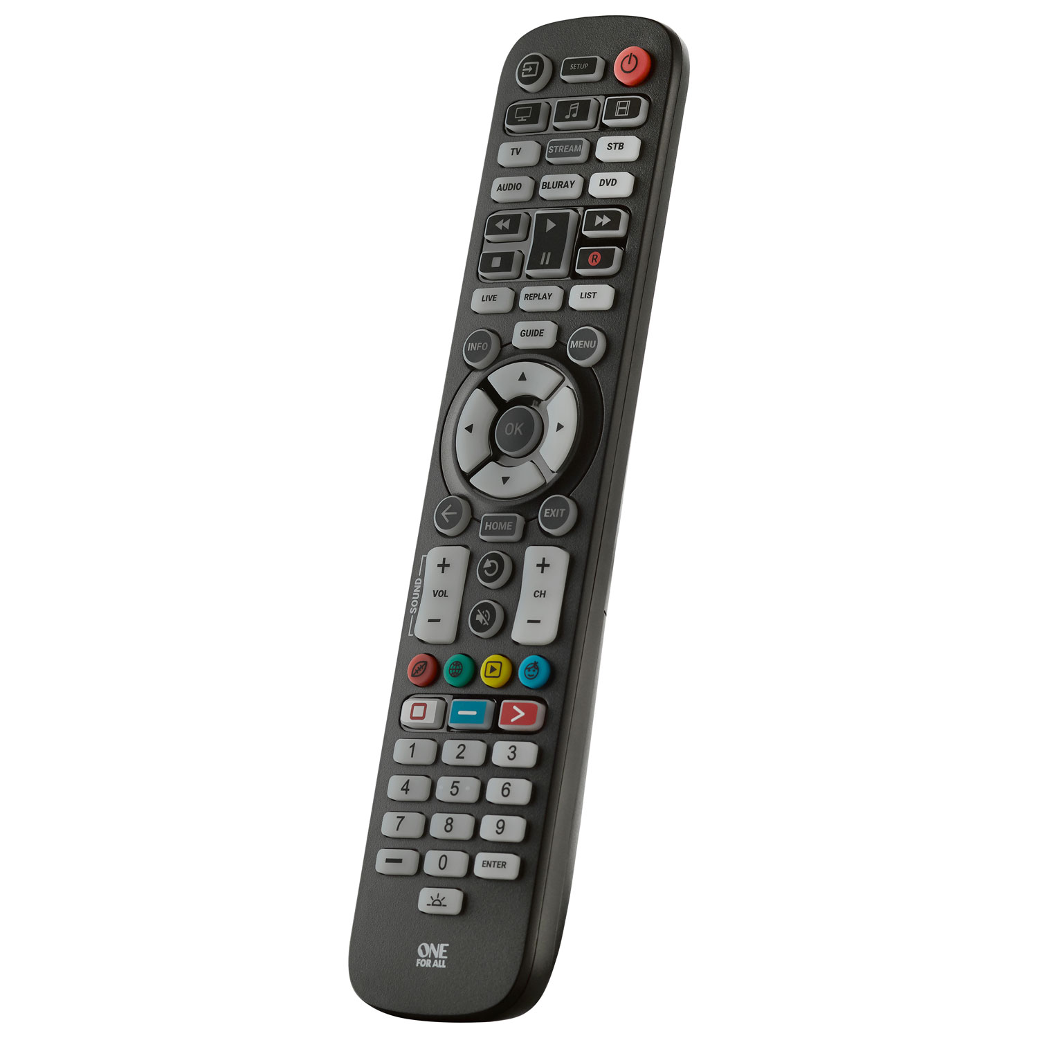 One For All Essential 6-Device Universal Remote Control