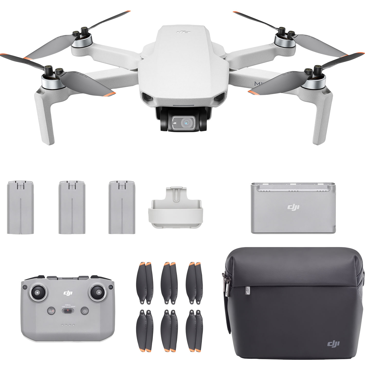 DJI Mini 2 Quadcopter Drone Fly More Combo - Grey - Bilingual | Best Buy  Canada