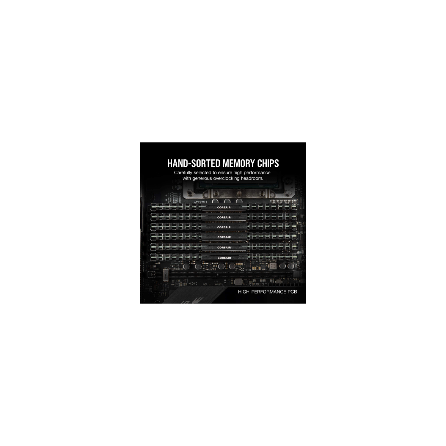 Corsair Vengeance LPX 16GB DDR4 DRAM 3200MHz C16 Desktop Memory Kit - Black (CMK16GX4M2B3200C16)