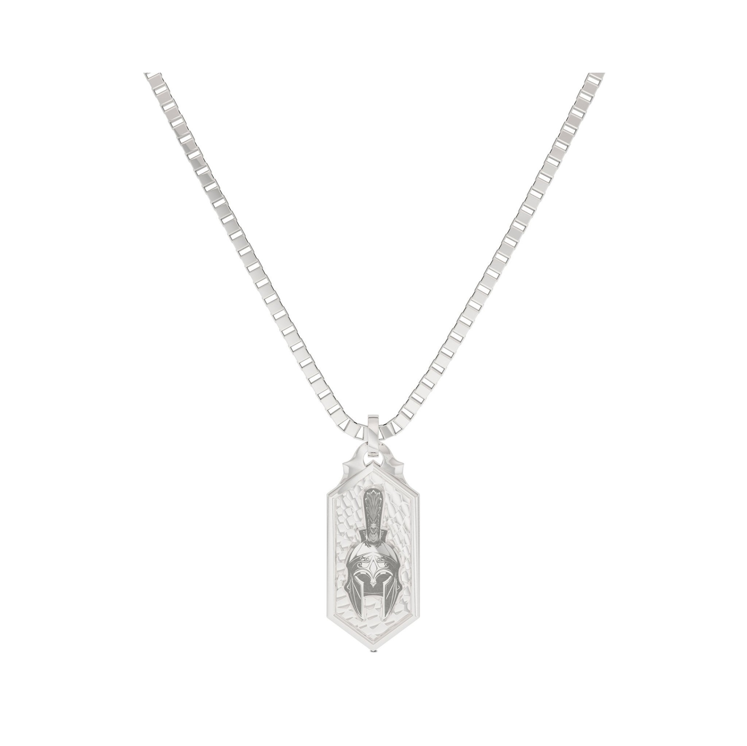 Small Helmet Pendant in Sterling Silver - Assassin's Creed Odyssey