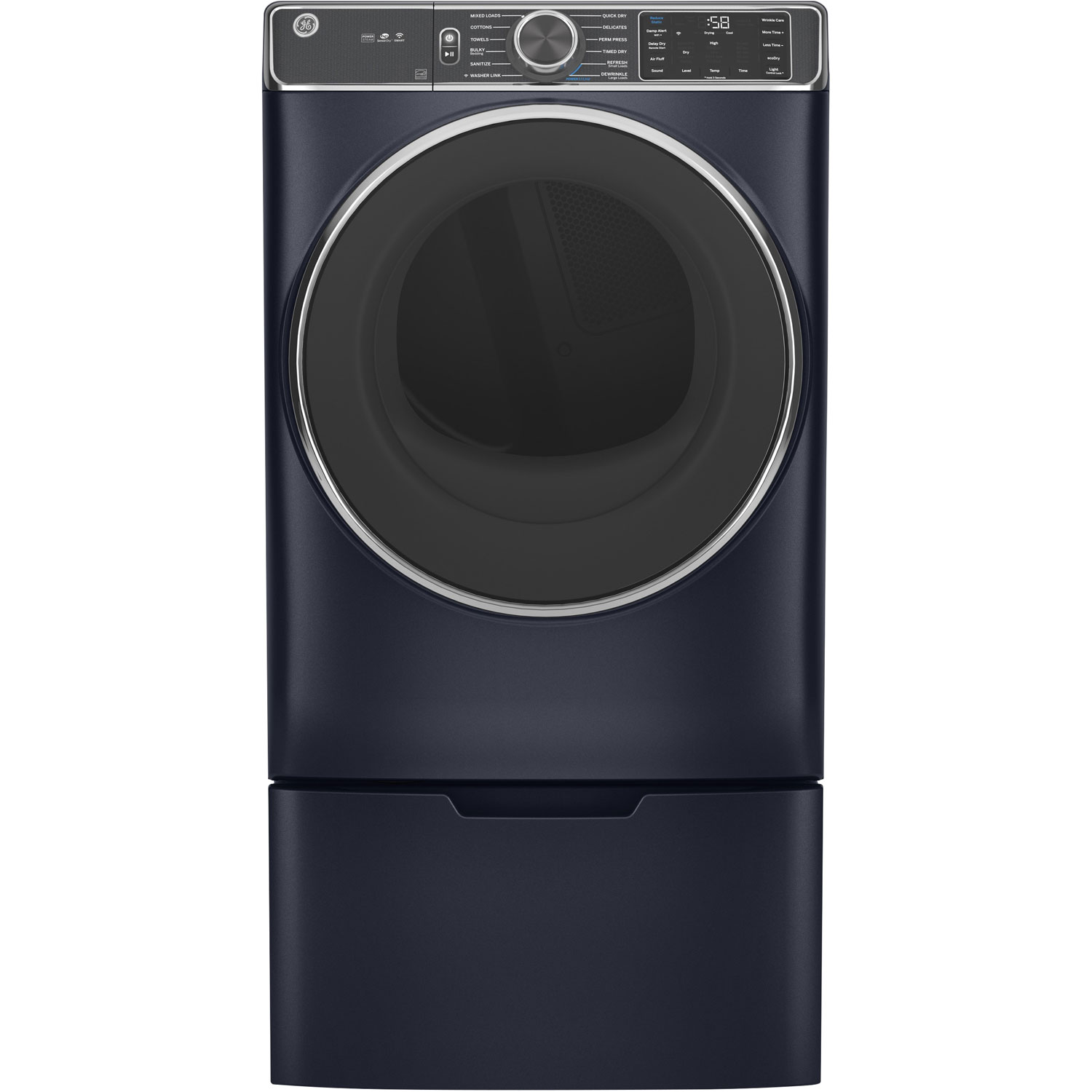 Socle de 28 po pour laveuse/sécheuse de GE - Bleu saphir