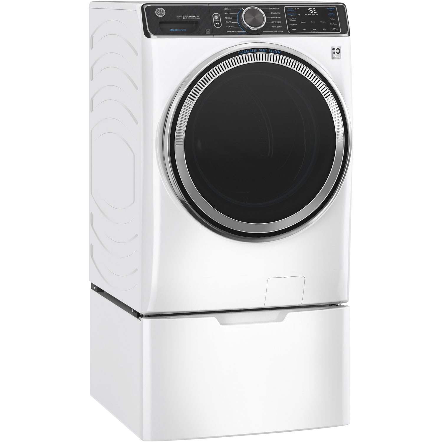 GE 28" Laundry Pedestal - White