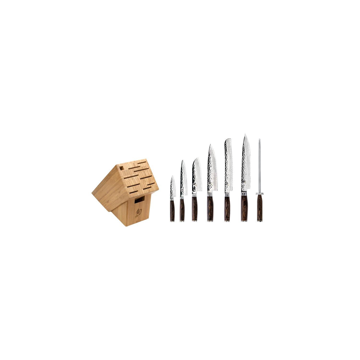 Shun Premier 8-Piece Professional Block Set TDMS0808