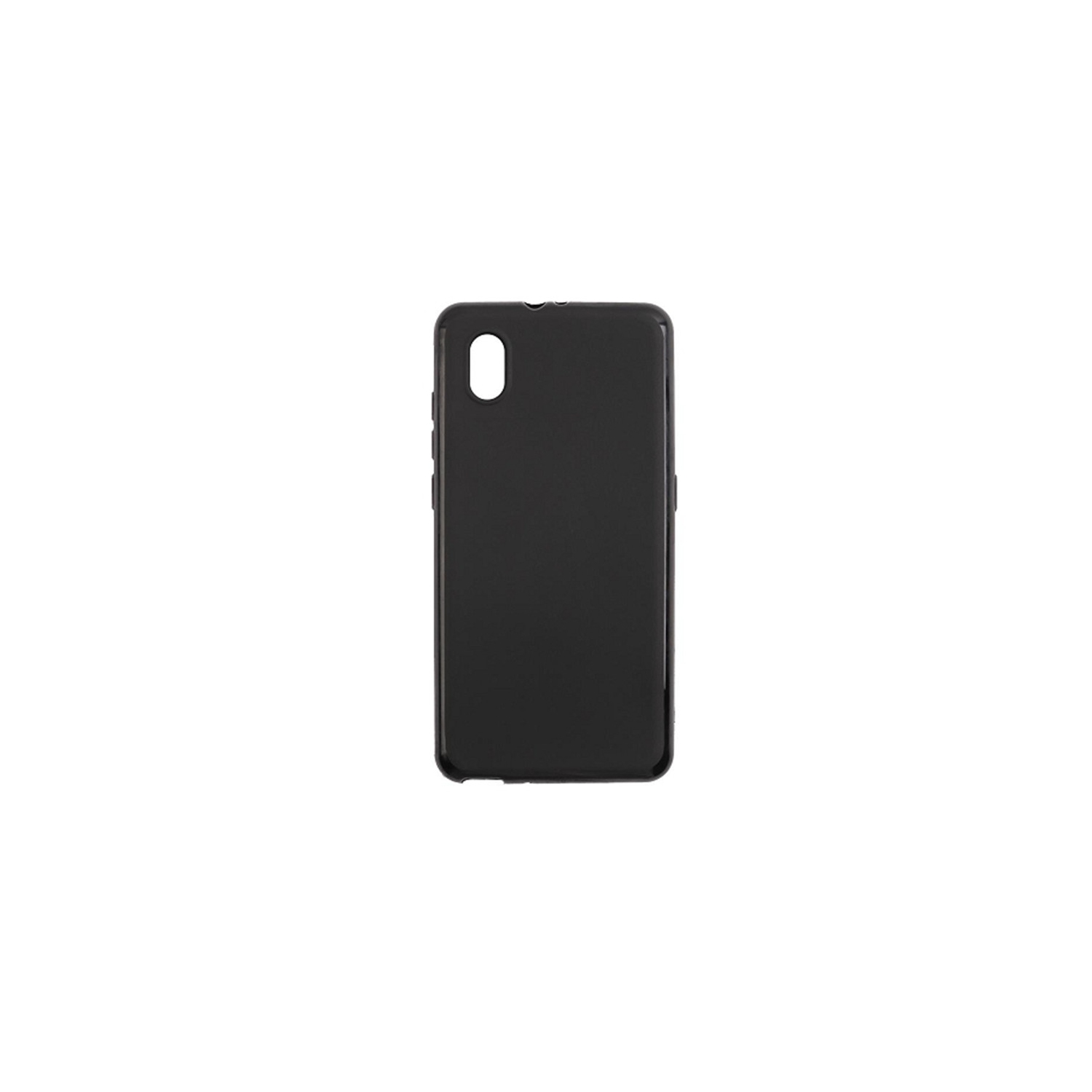 【CSmart】 Ultra Thin Soft TPU Silicone Jelly Bumper Back Cover Case for Alcatel 1B 2020, Black