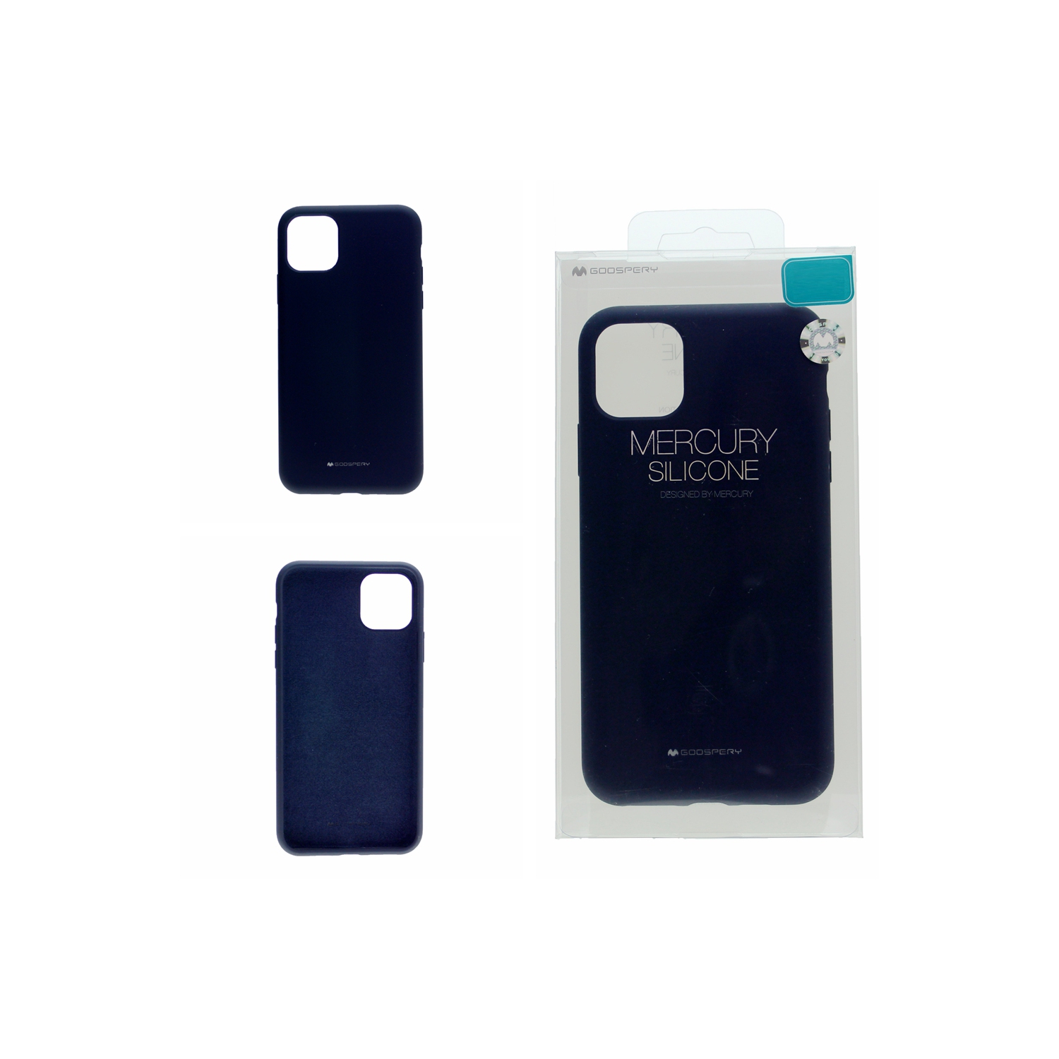 TopSave Goospery Silicone Case For Iphone 12 Mini, Navy Blue