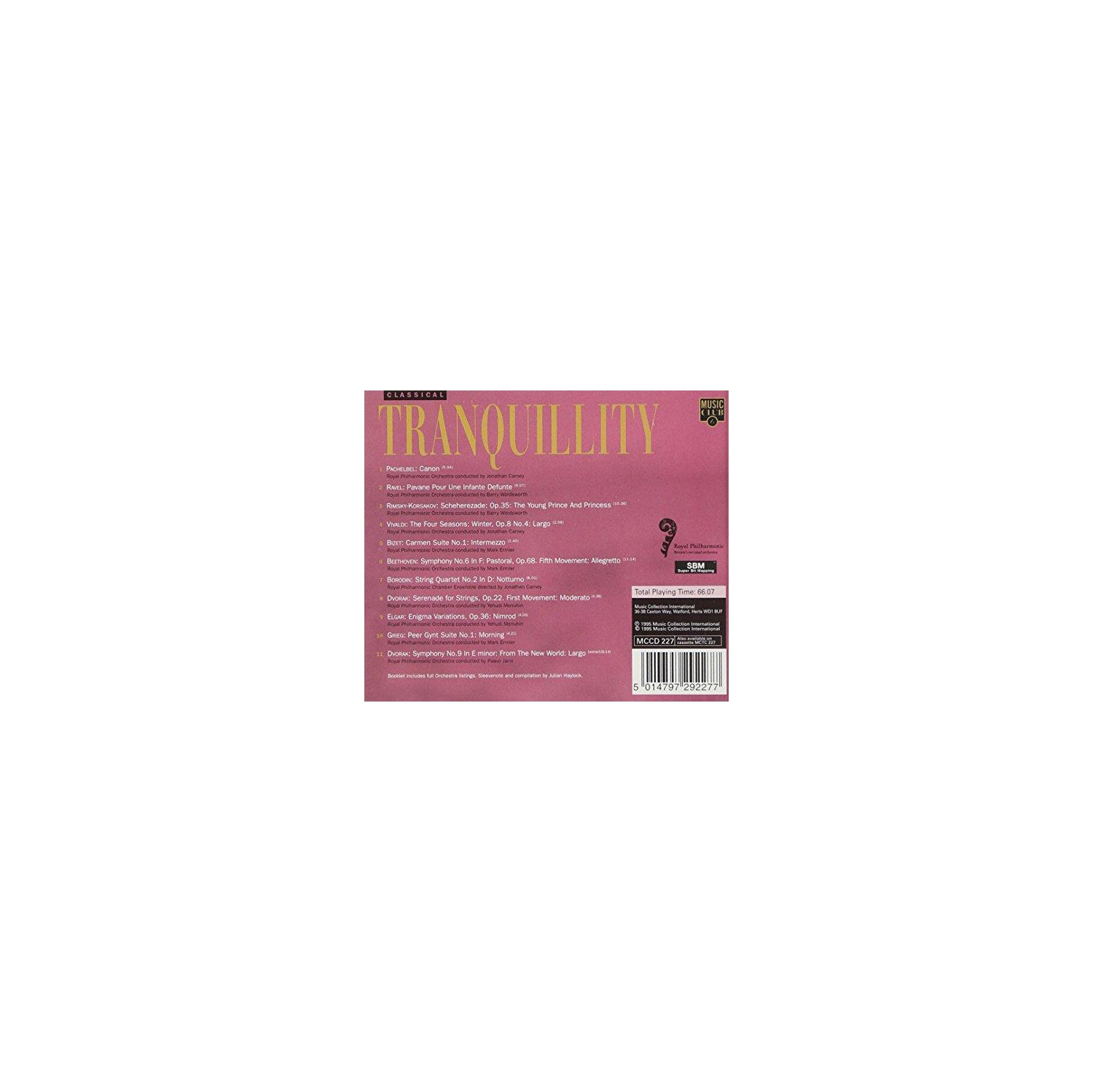 Classical Tranquility [Audio CD] ROYAL PHILHARMONIC ORCHES
