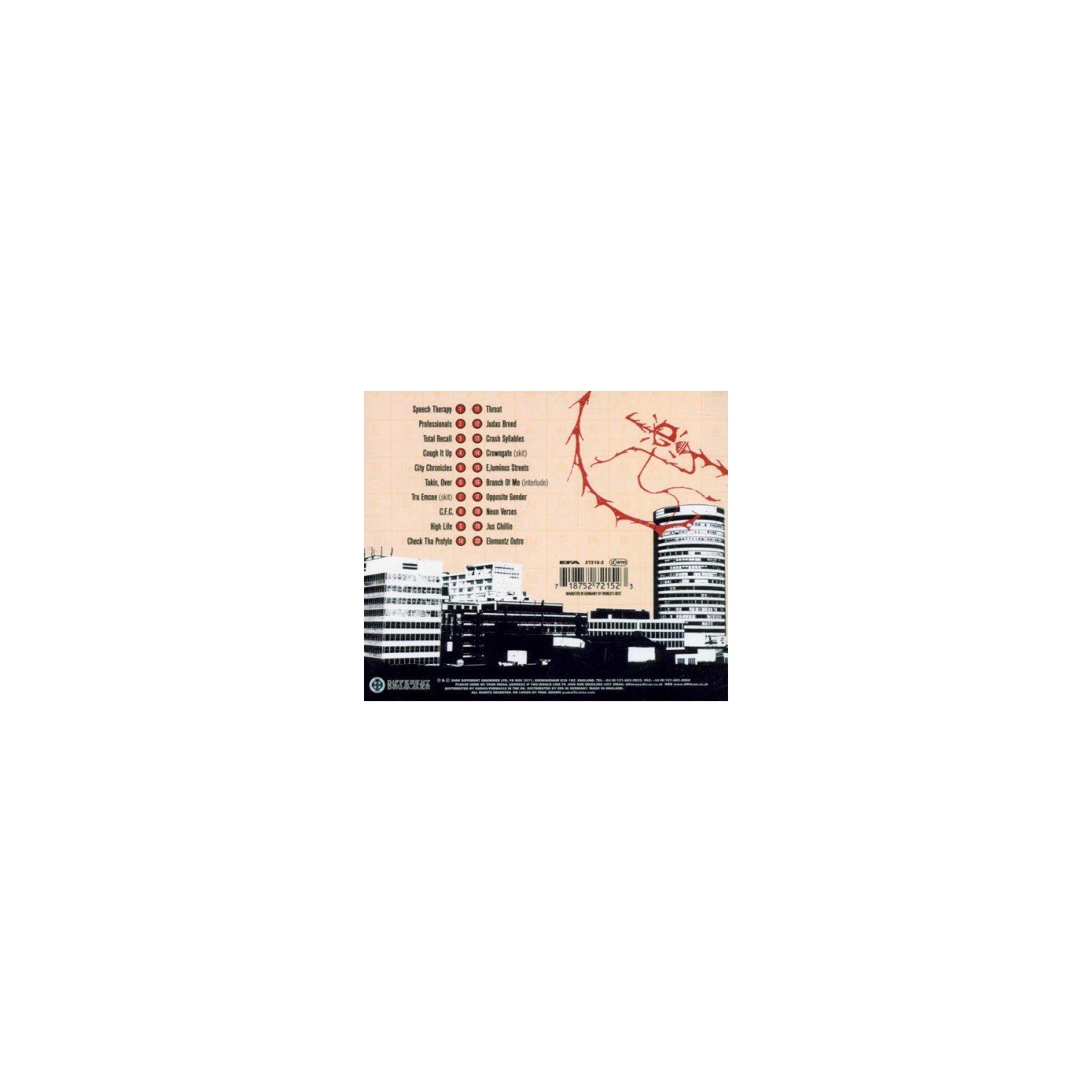 Neon Verses [Audio CD] Elementz