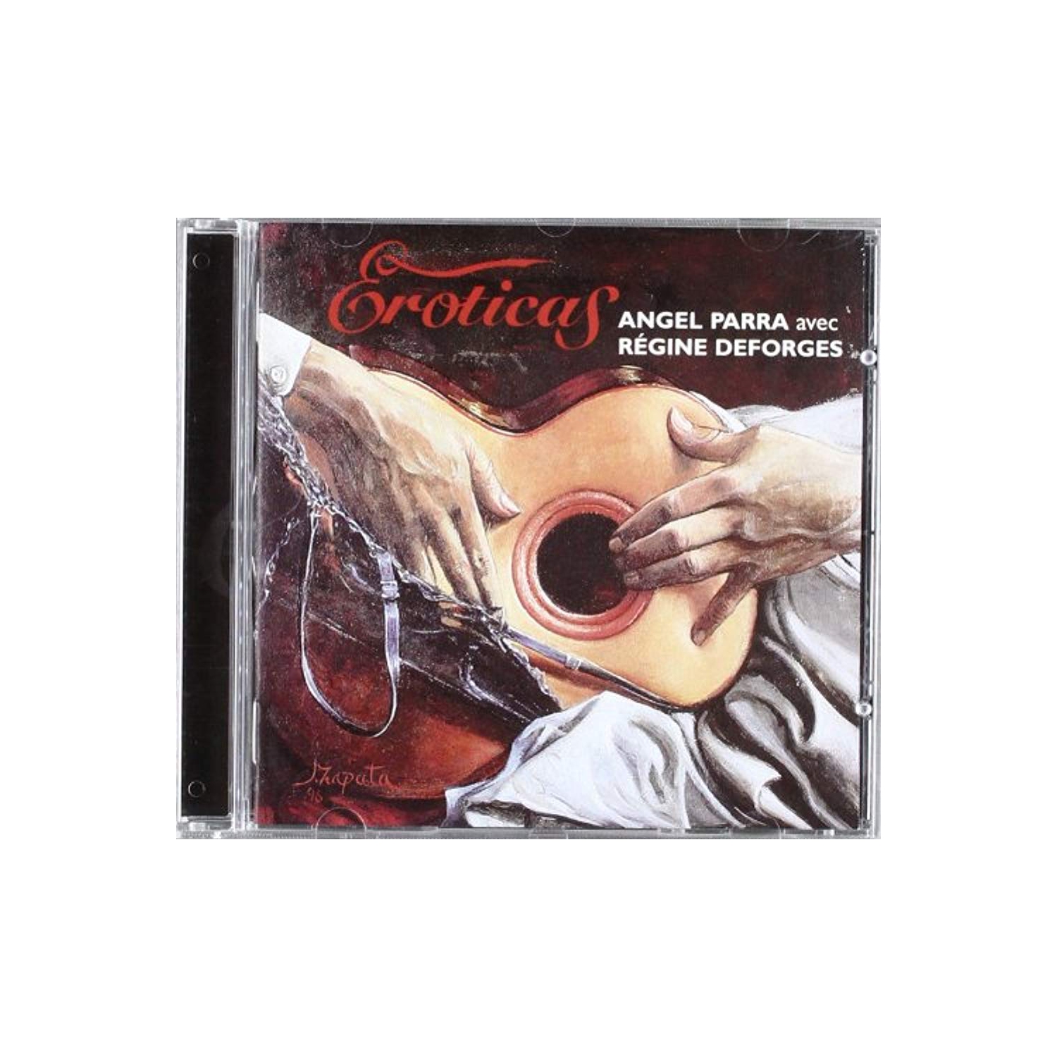 Eroticas [Audio CD] Parra, Angel/Deforges;Regines