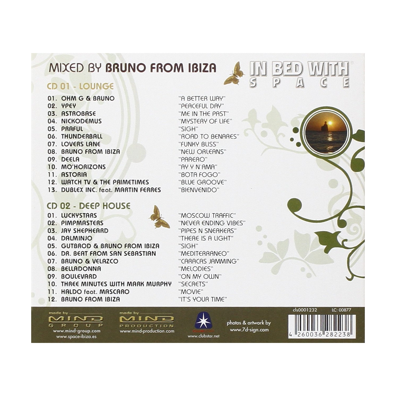 In Bed with Space Lounge Part 8 [Audio CD] Bruno From Ibiza