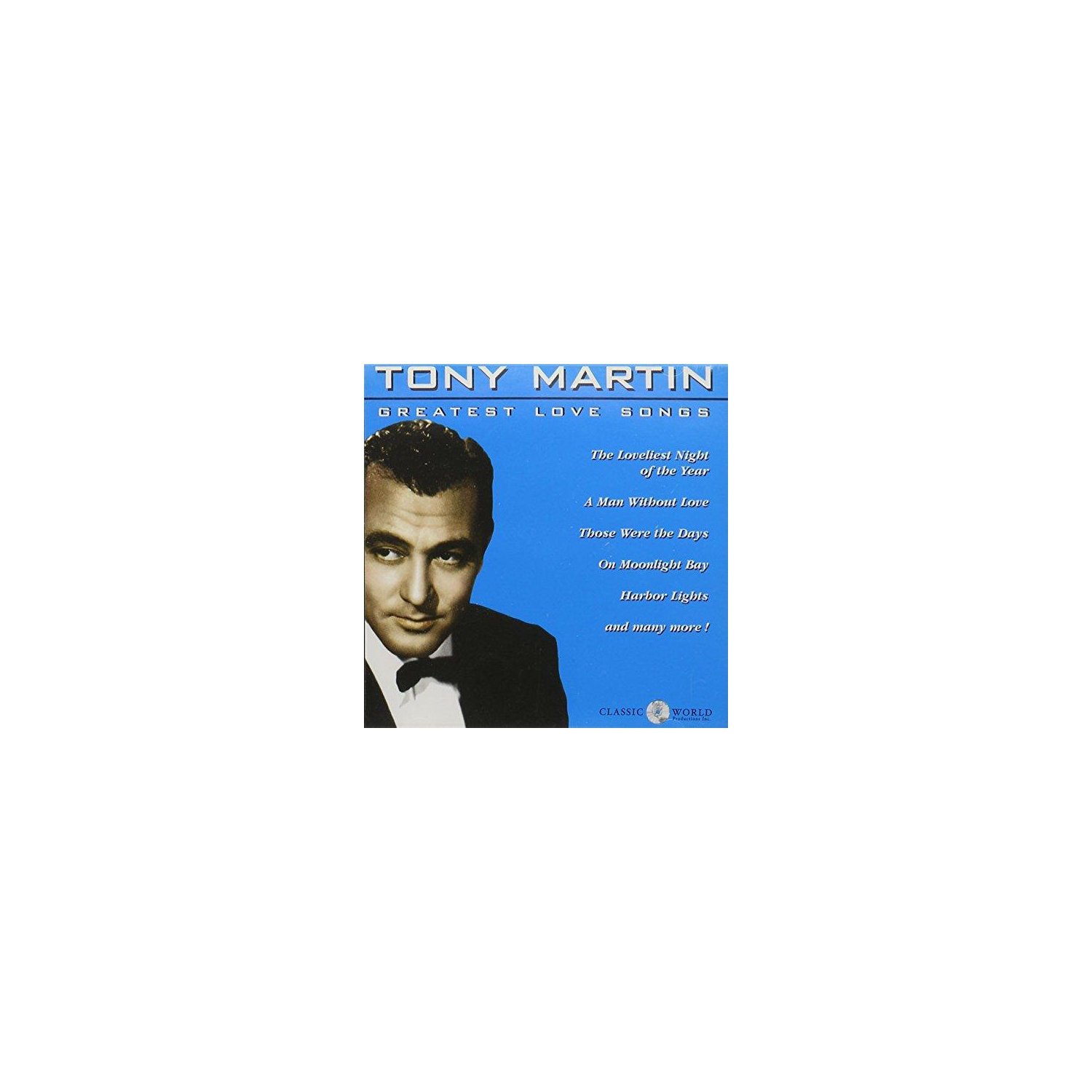Greatest Love Songs [Audio CD] Martin, Tony