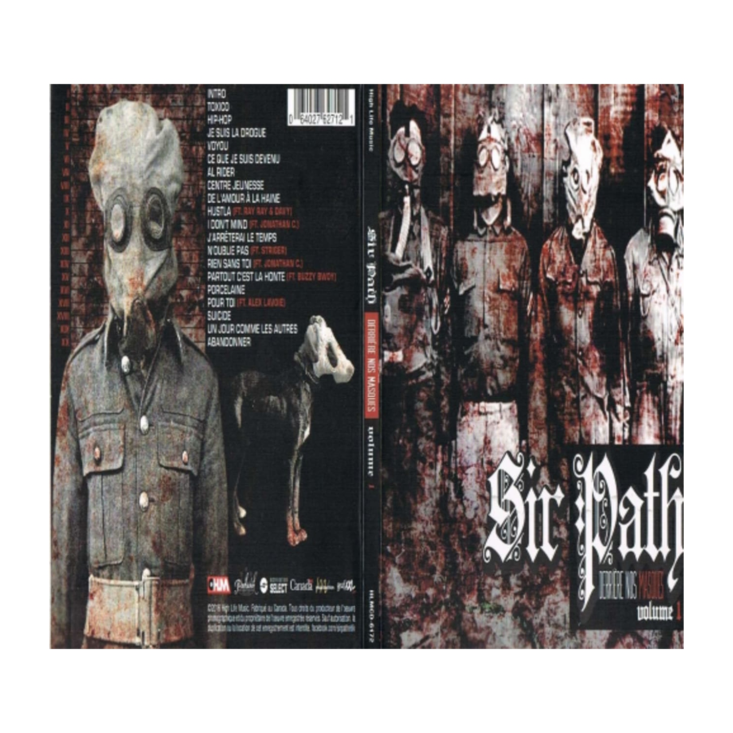 Derriere Nos Masques V1 [CD audio] Sir Path