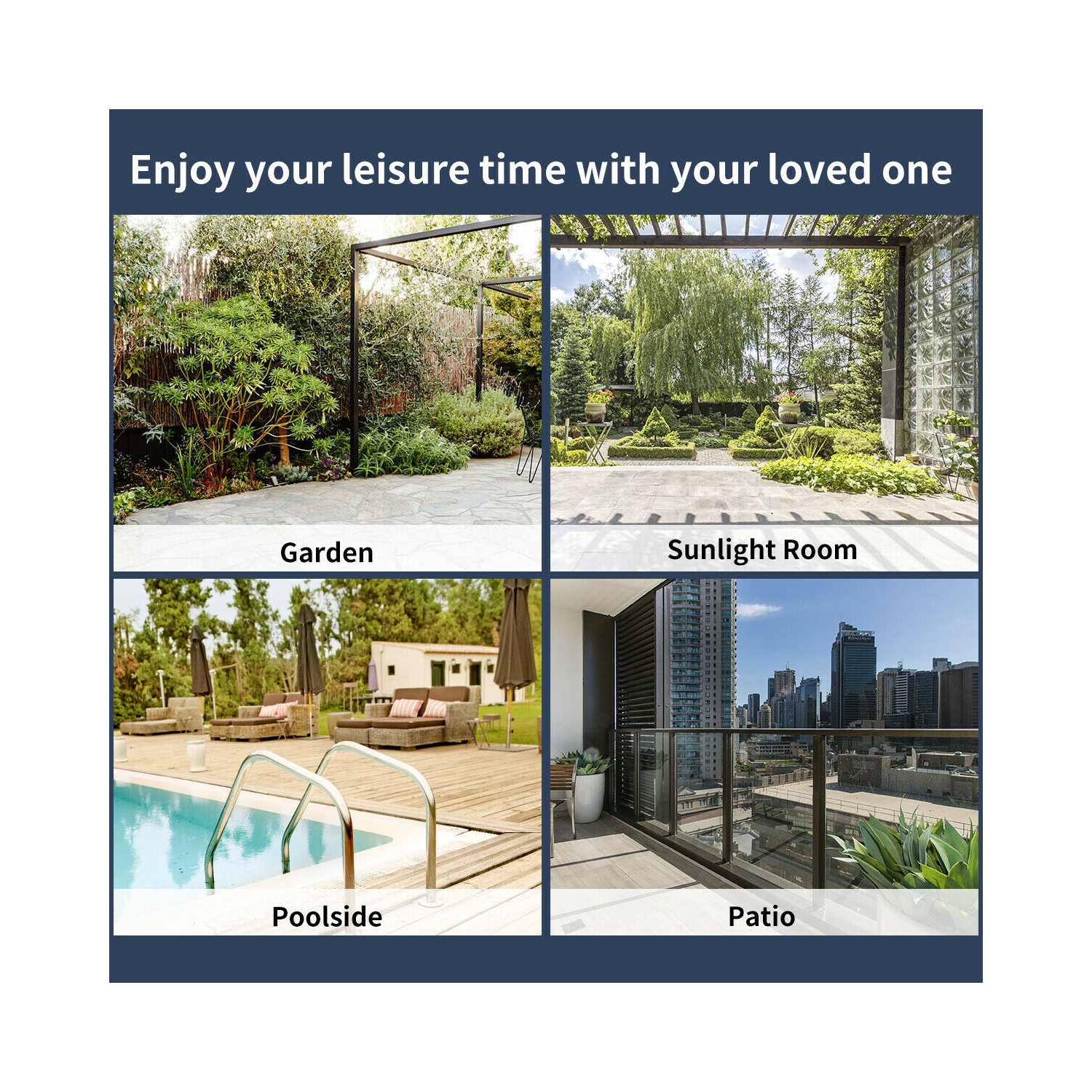 Costway 2 Pcs Patio Outdoor LoveSeat Coffee Table Set Furniture Bench With Cushion