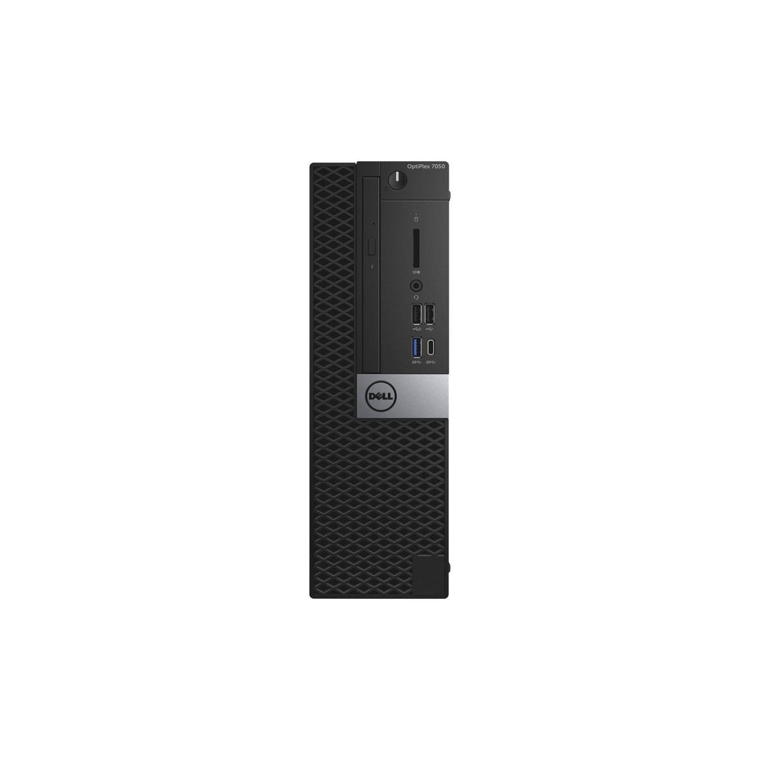 Refurbished - DELL 7050 SFF Desktop- Intel Core i5-7500T 16GB, 1 TB SSD,AMD R5-430 2GB Video Card , Win 10 Pro