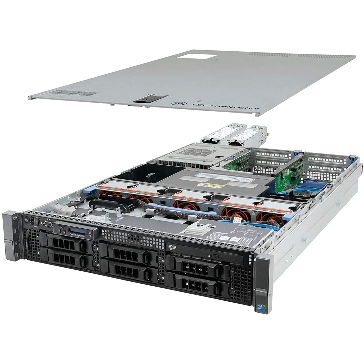 DELL High-End Virtualization Server 12-Core 144GB RAM 12TB RAID PowerEdge R710 (Refurbished)