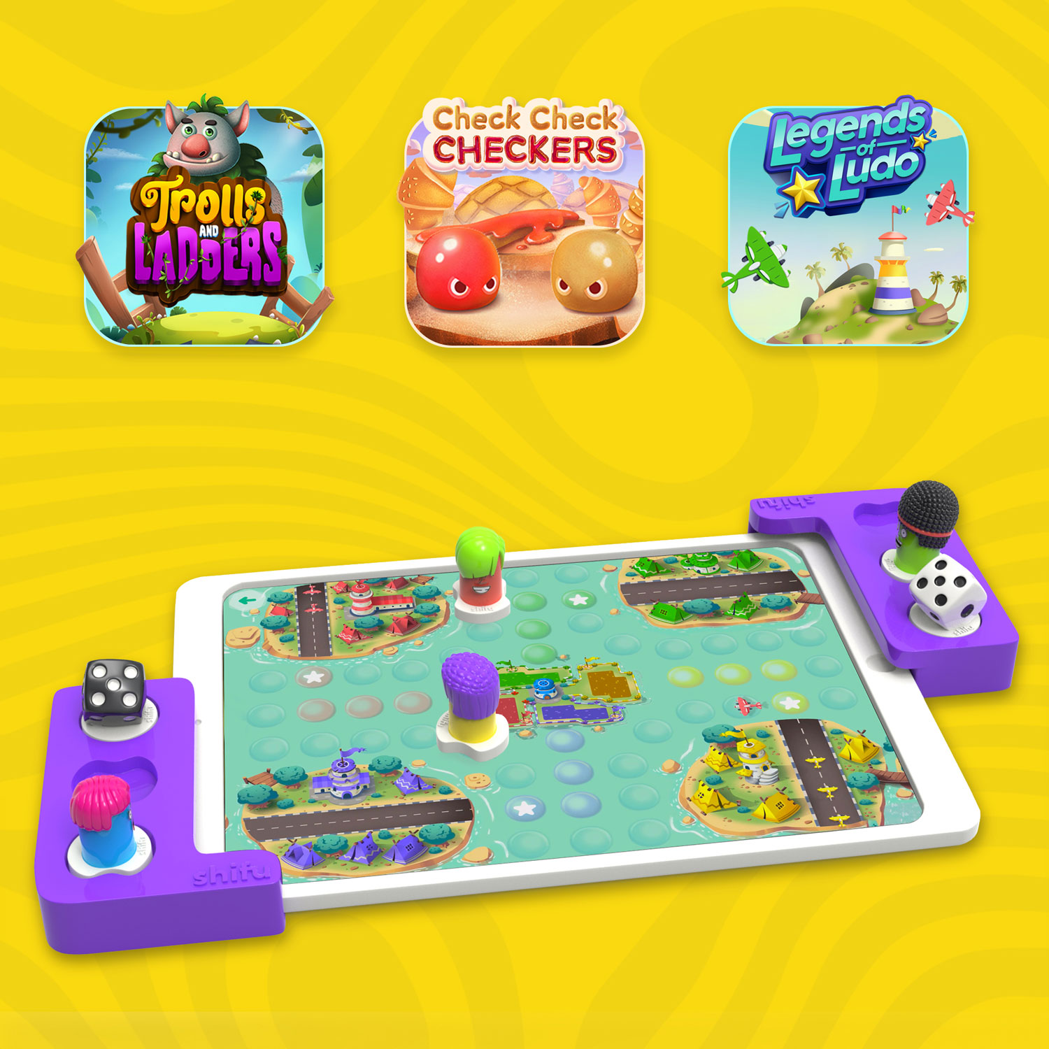 Jeu numérique classique et laser 2-en-1 Tacto de PlayShifu