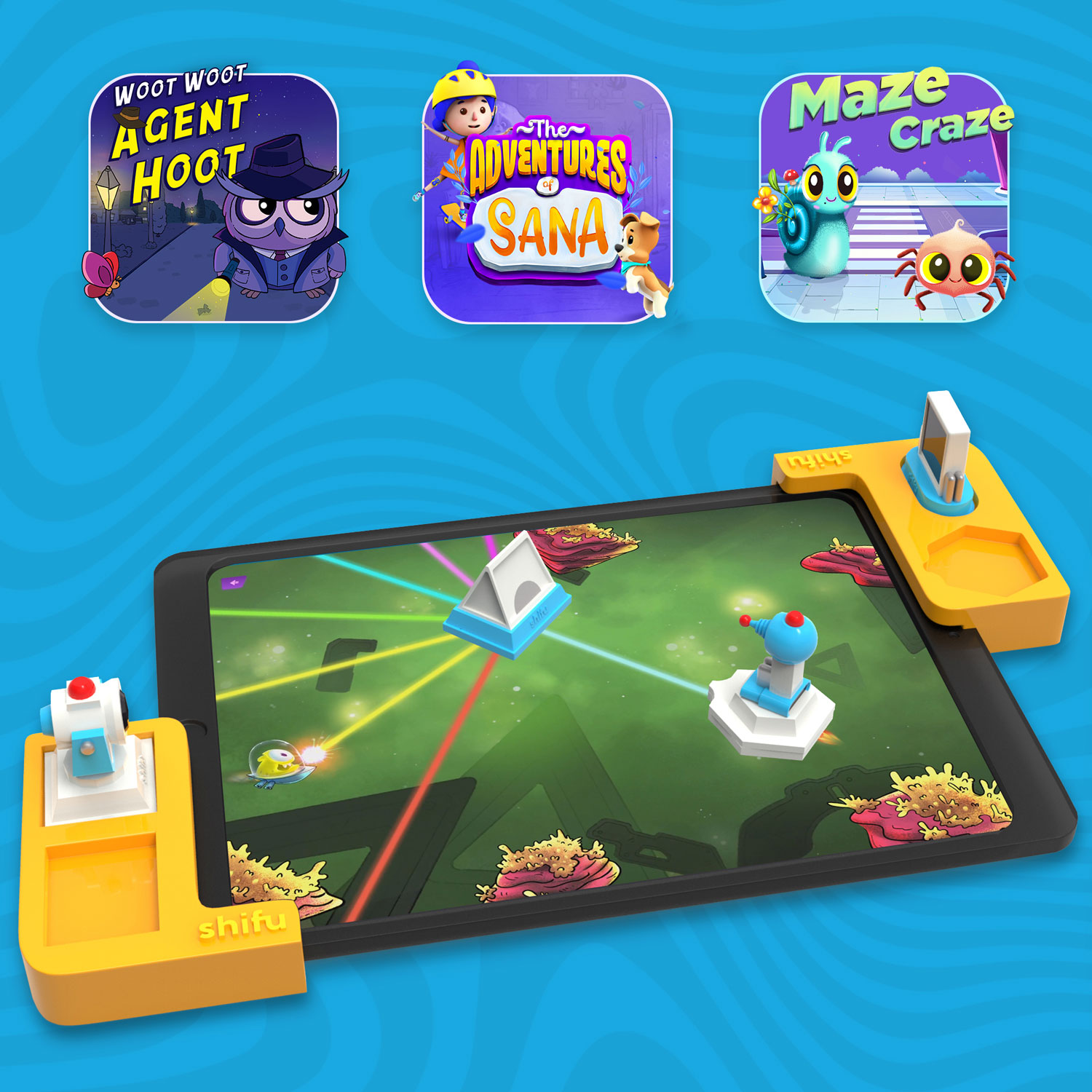 Jeu numérique classique et laser 2-en-1 Tacto de PlayShifu