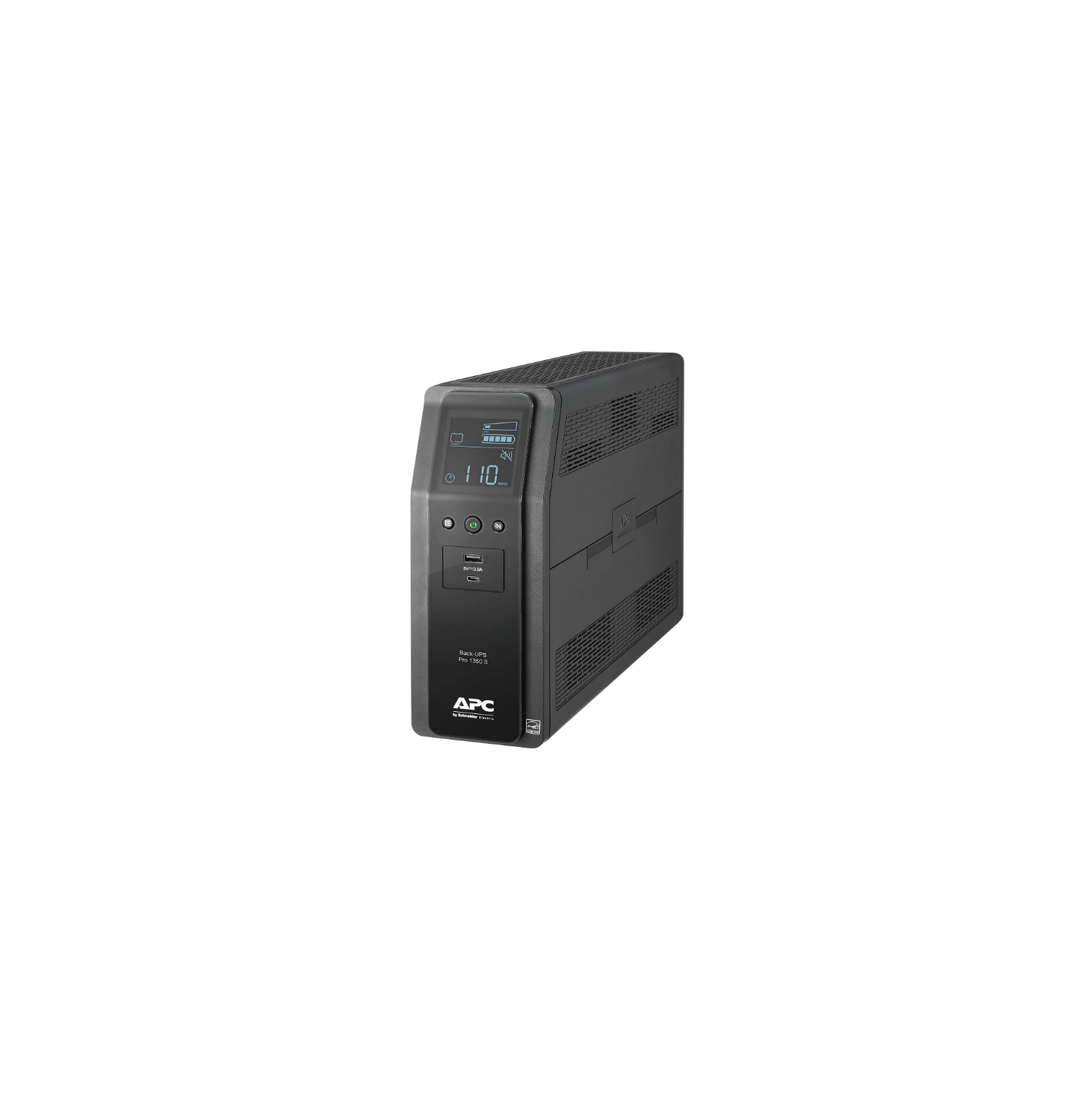 APC BR1350MS Sine Wave UPS Battery Backup & Surge Protector, 1350VA, Backups Pro, Black