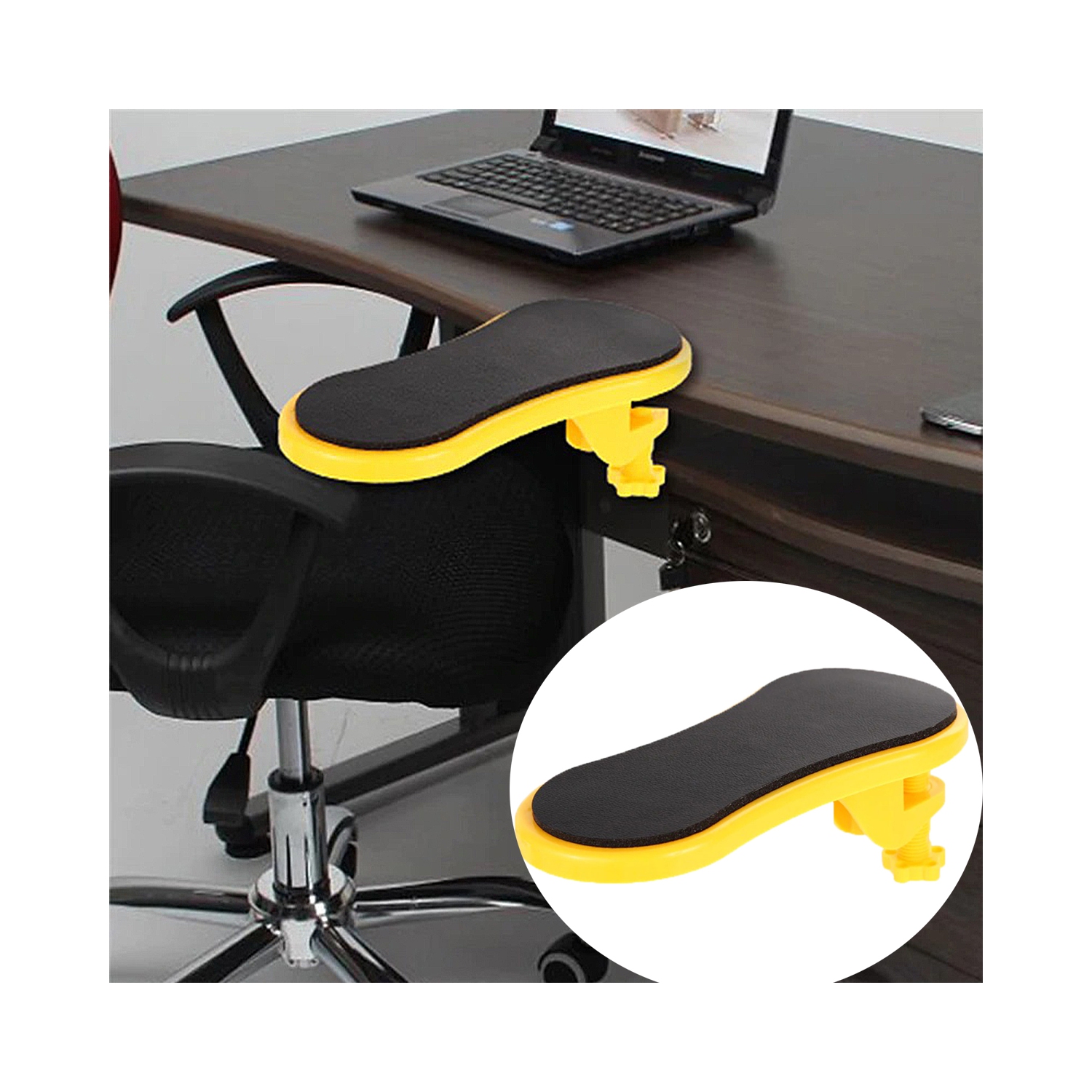 attachable armrest for desk