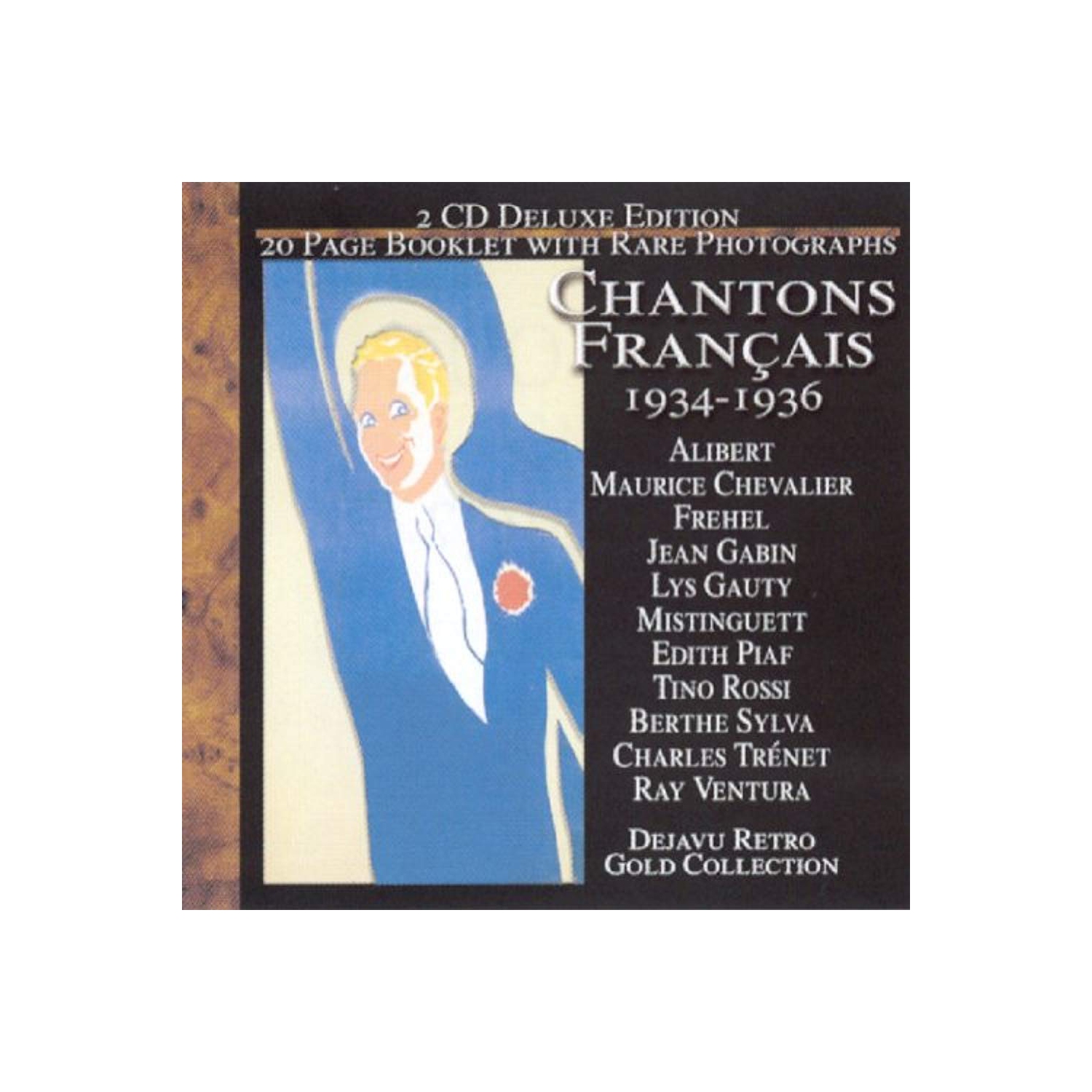 Chantons Français 1934-1936 (Dejavu Retro Gold Collection) [Audio CD] Maurice Chevalier; Frehel; Jean Gabin;