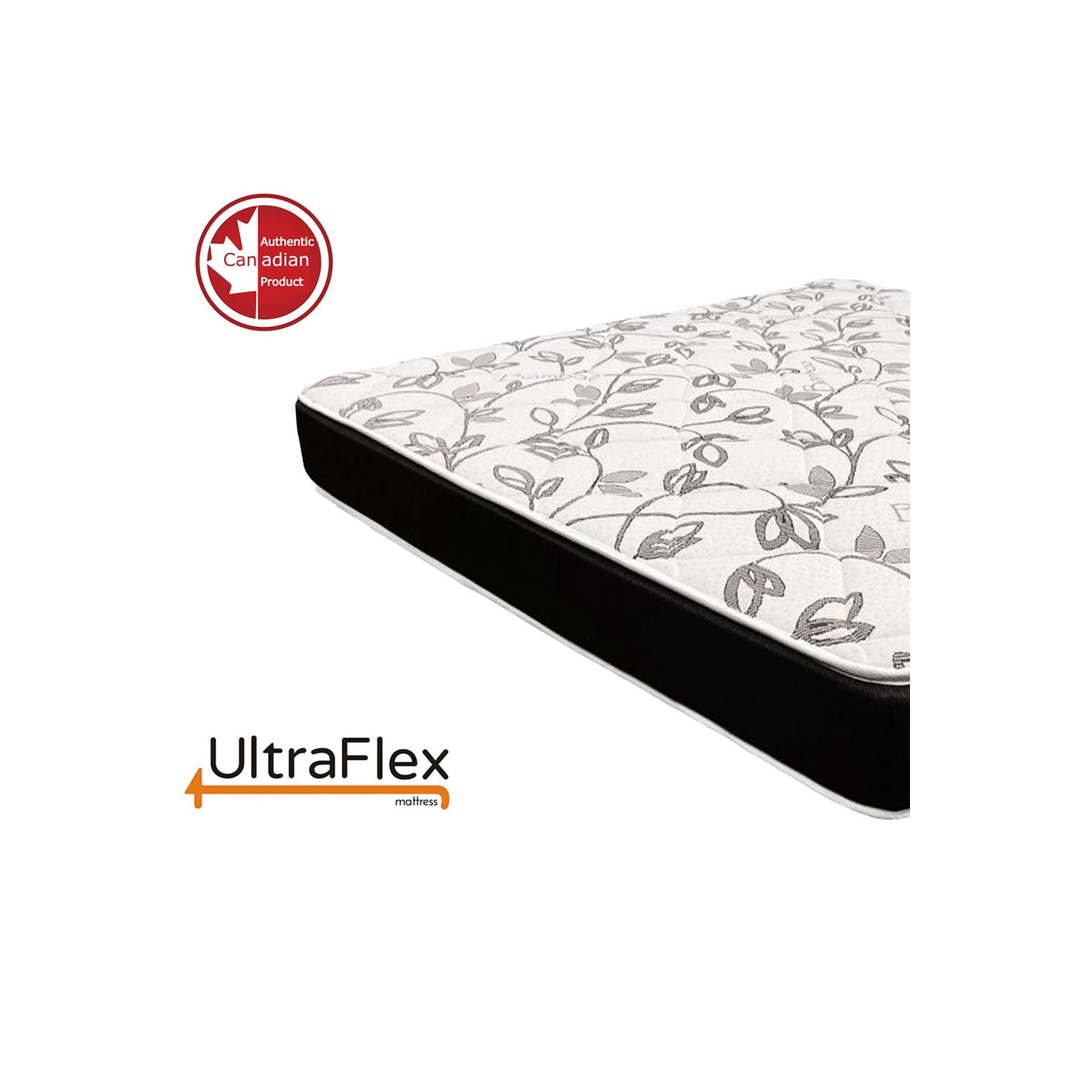 Ultraflex ZENITH - mousse de soja haute densité, matelas gel rafraîchissant à régulation de température avec zones de soutien double/pleine grandeur